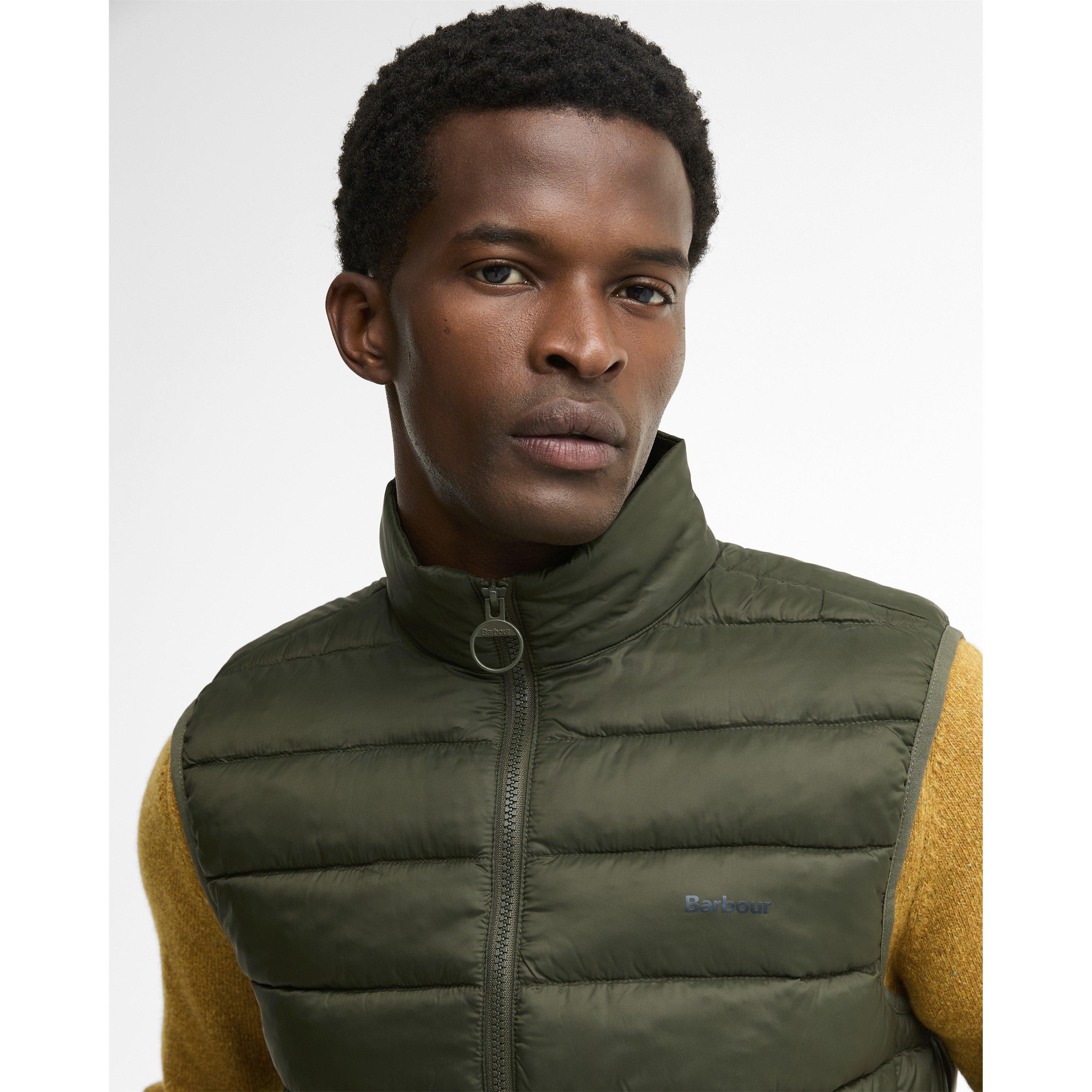 Olive OL51 - Barbour - Men's Bretby Full Zip Gilet - 4