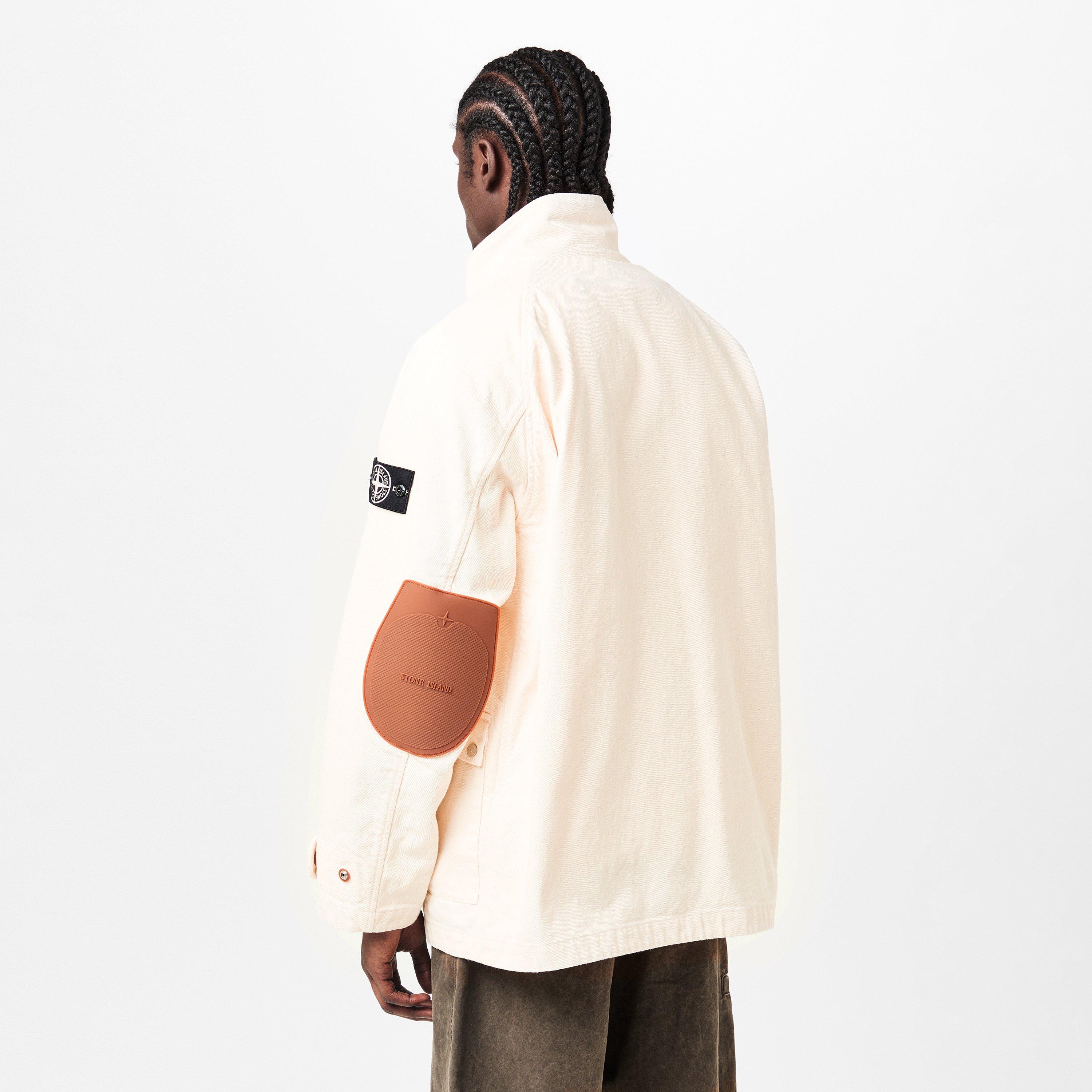 Avorio V0093 - Stone Island - Men's Weather-Resistant Technical Parka - 4