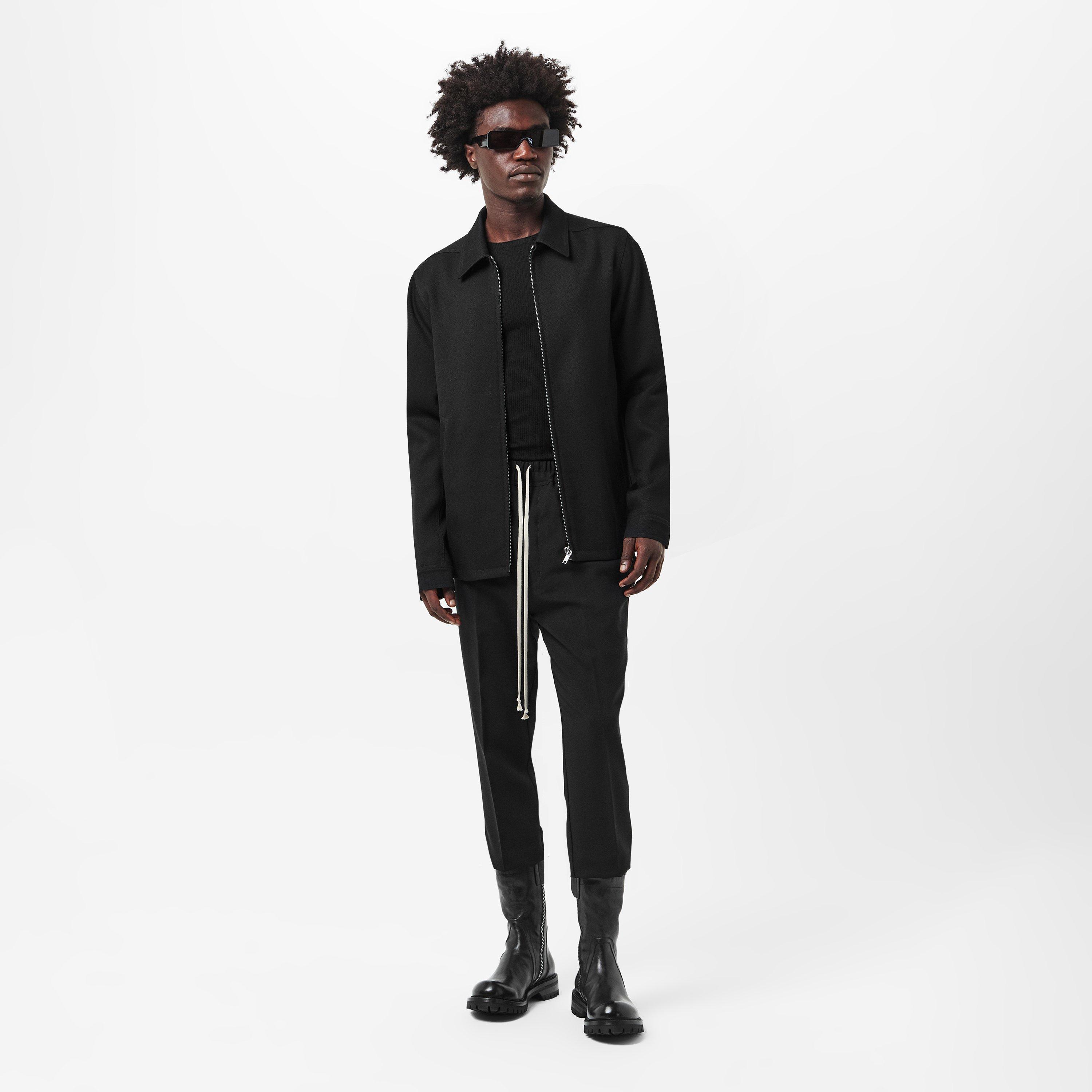 Black 09 - Rick Owens - Men's Brad Harrington Jacket - 6