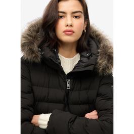 Superdry Fuji Long Puffer Jacket