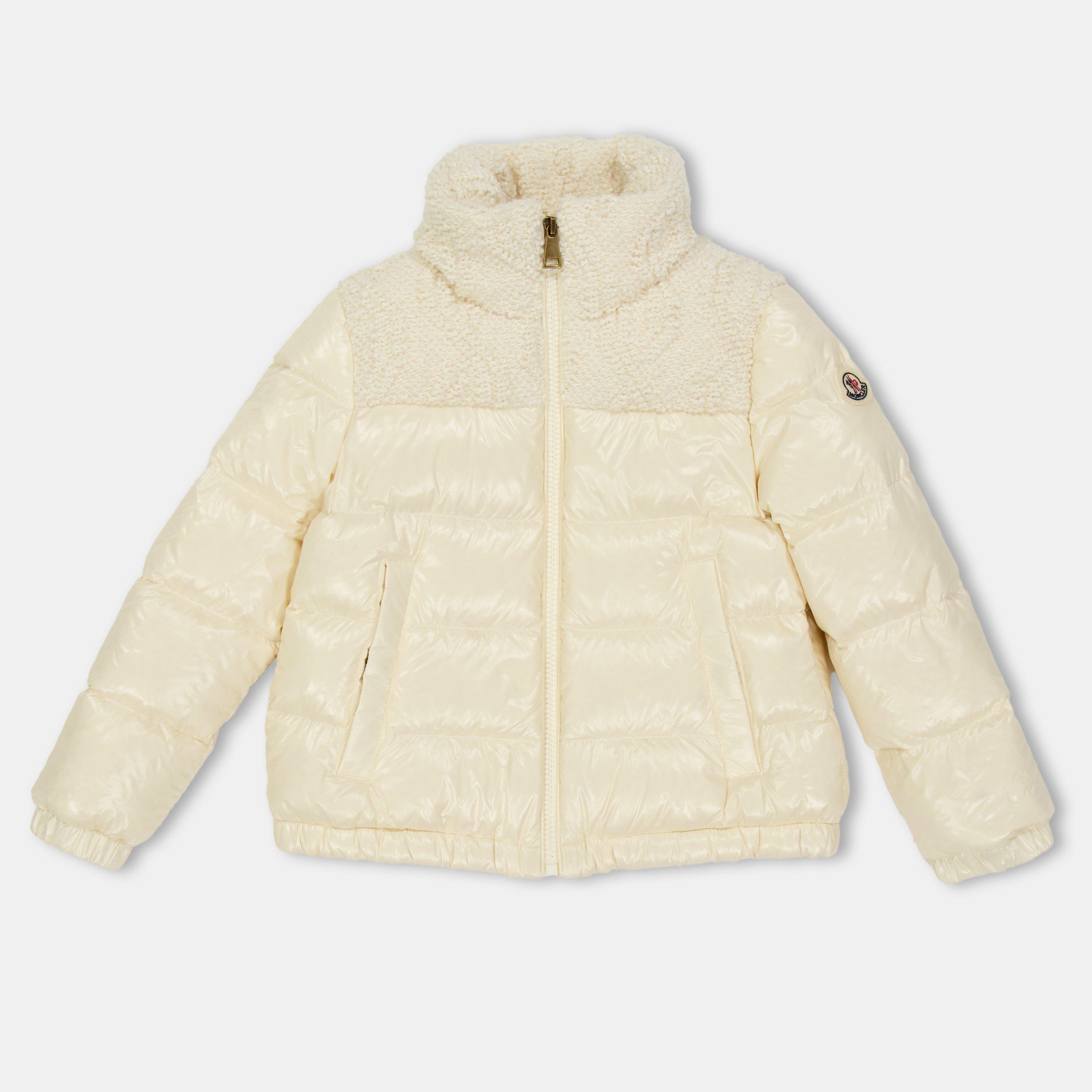 Cream 070 - Moncler - Kids' Dima Teddy Coat - 1
