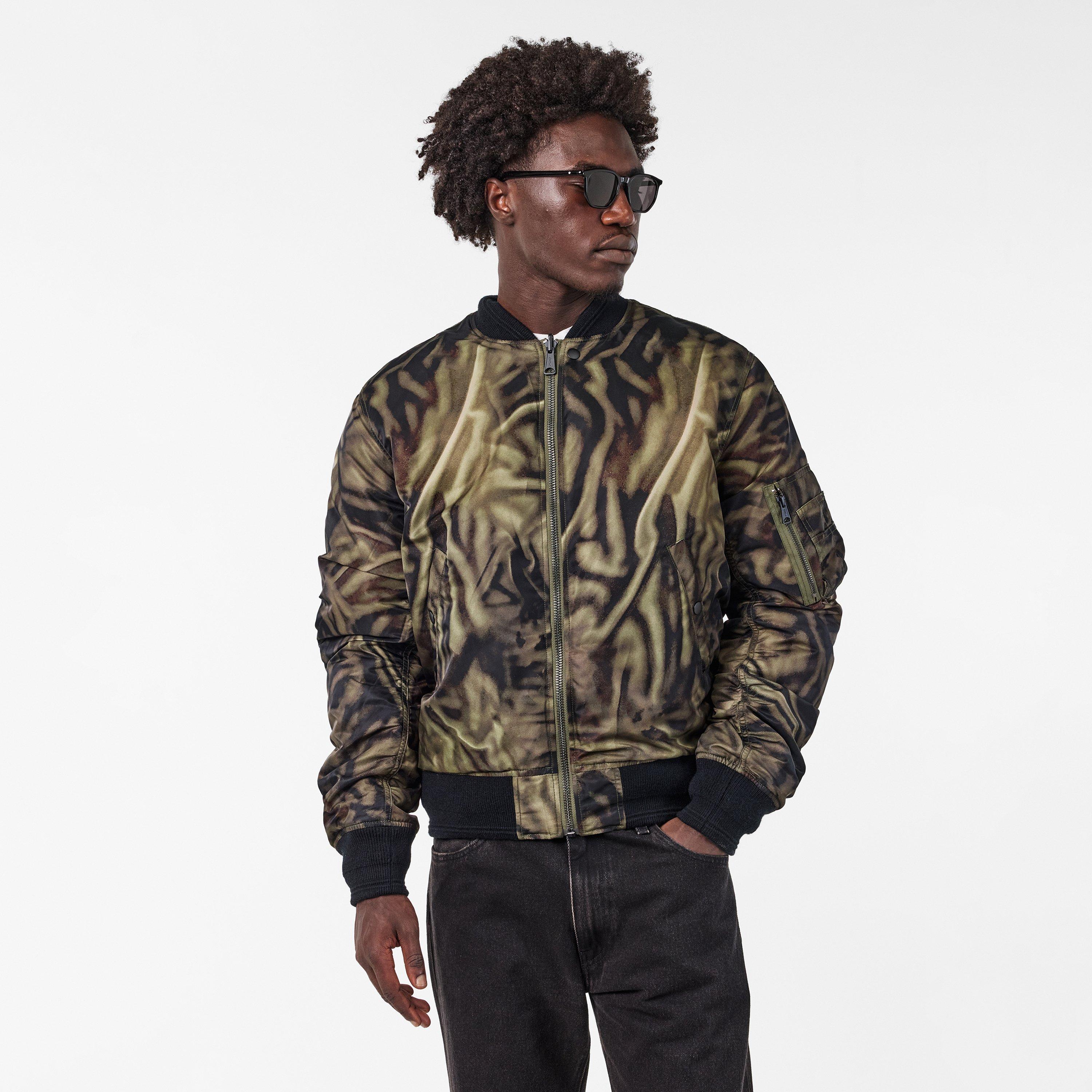 Multicolor - Diesel - Men's Dublee Bomber Jacket - 3