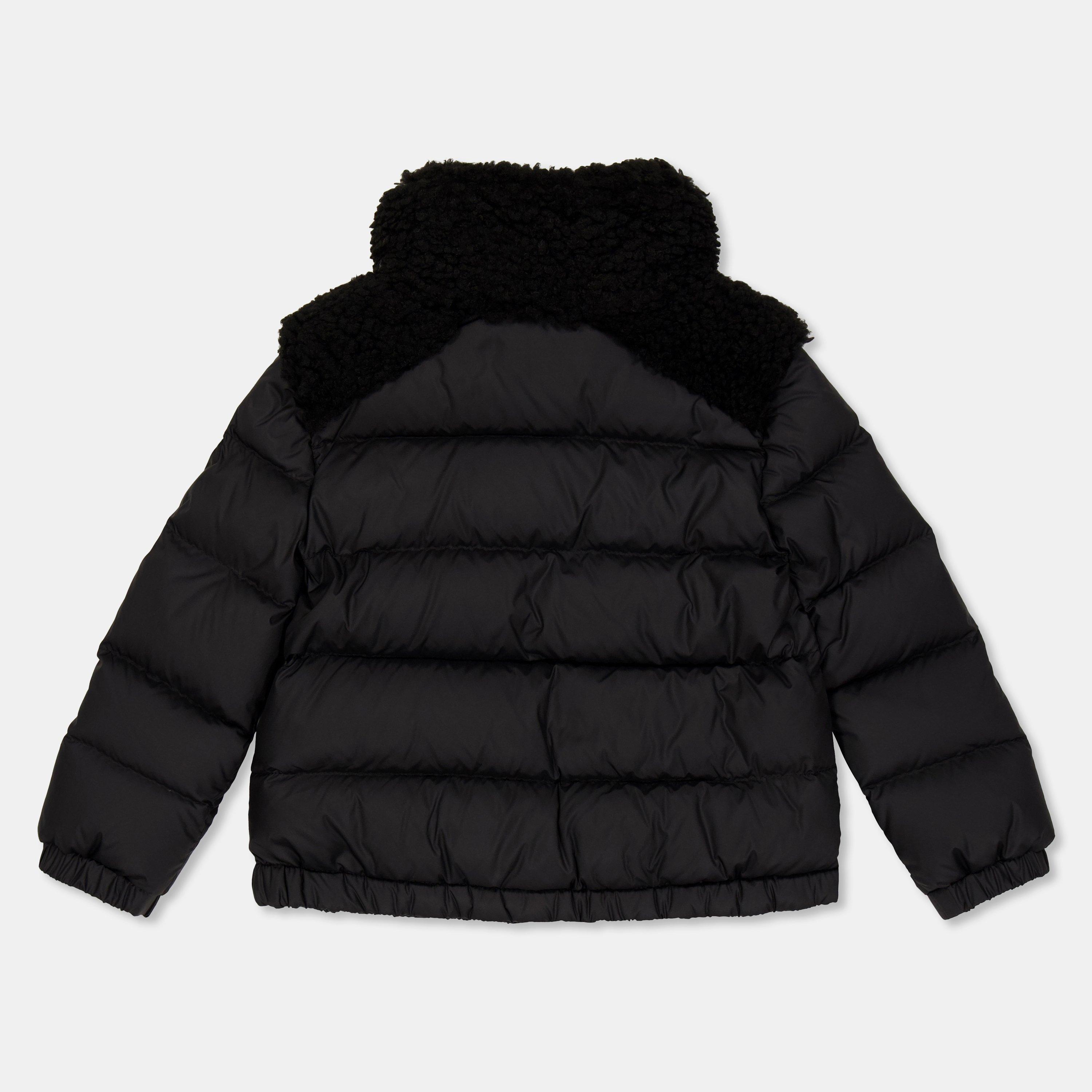 Black 999 - Moncler - Kids' Water-Resistant Medium Puffer Jacket - 2