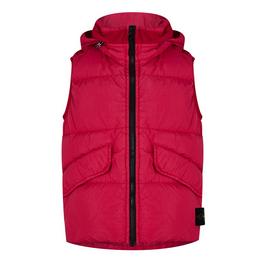 Stone Island Crinkle Reps Gilet Junior Boys