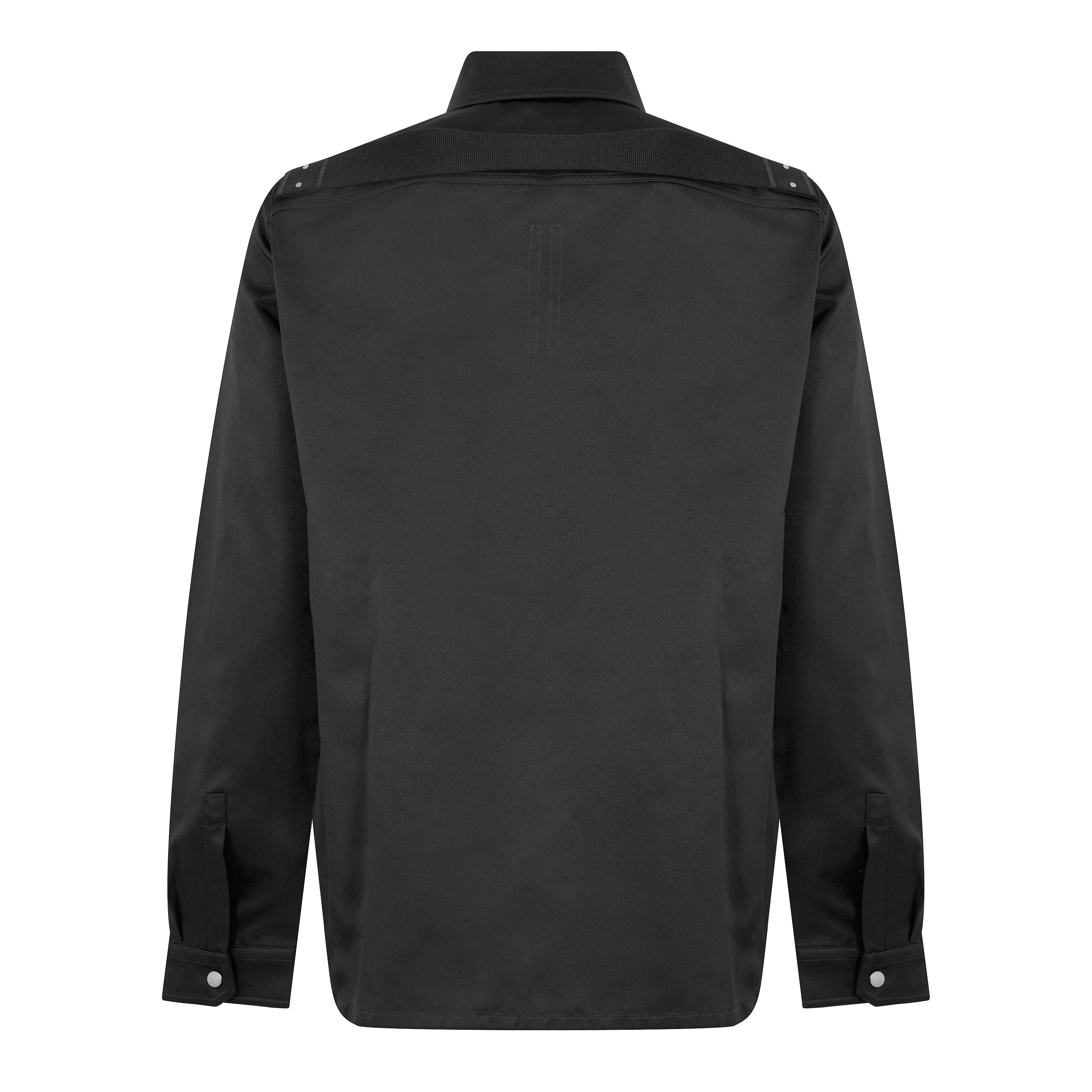 Black - Rick Owens - Men's Outershirt Overshirt - 2