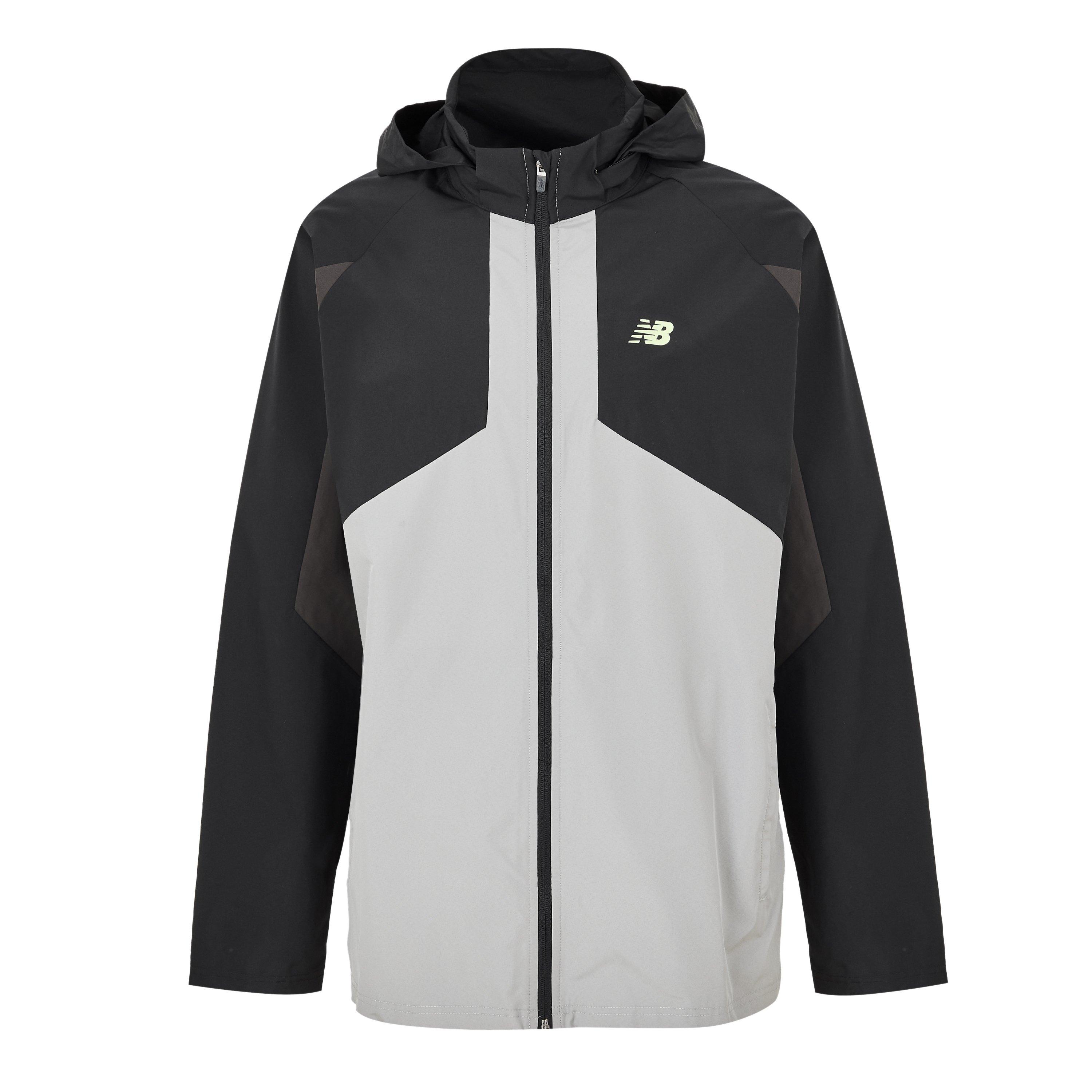 Black - New Balance - Men's Active Utility Woven Lightweight Performance Training Jacket - 1