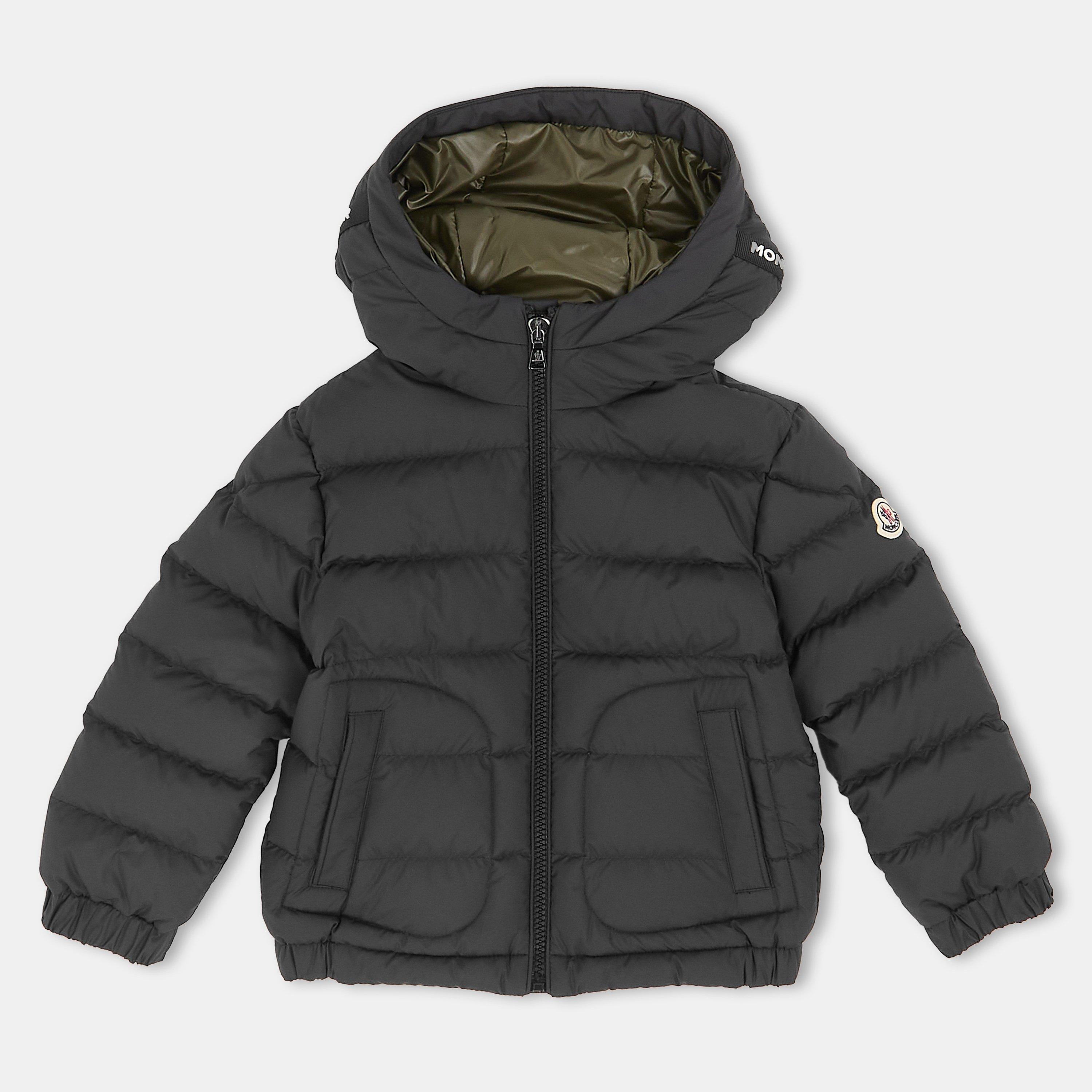 Moncler Kids' Lightweight Medium Puffer Jacket - Black 999 - Size 6Y