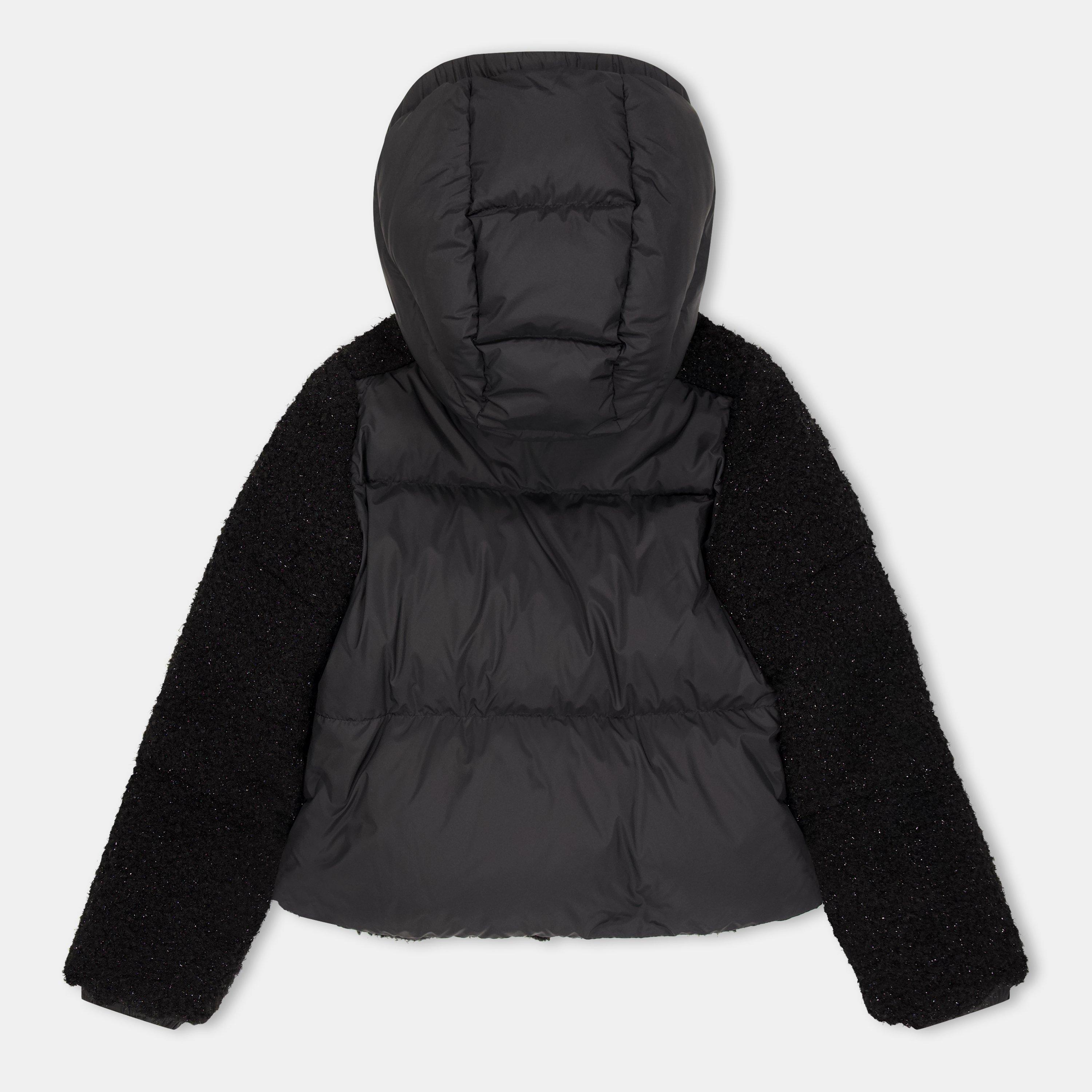 Black 999 - Moncler - Kids' Zambaga Teddy Coat - 2