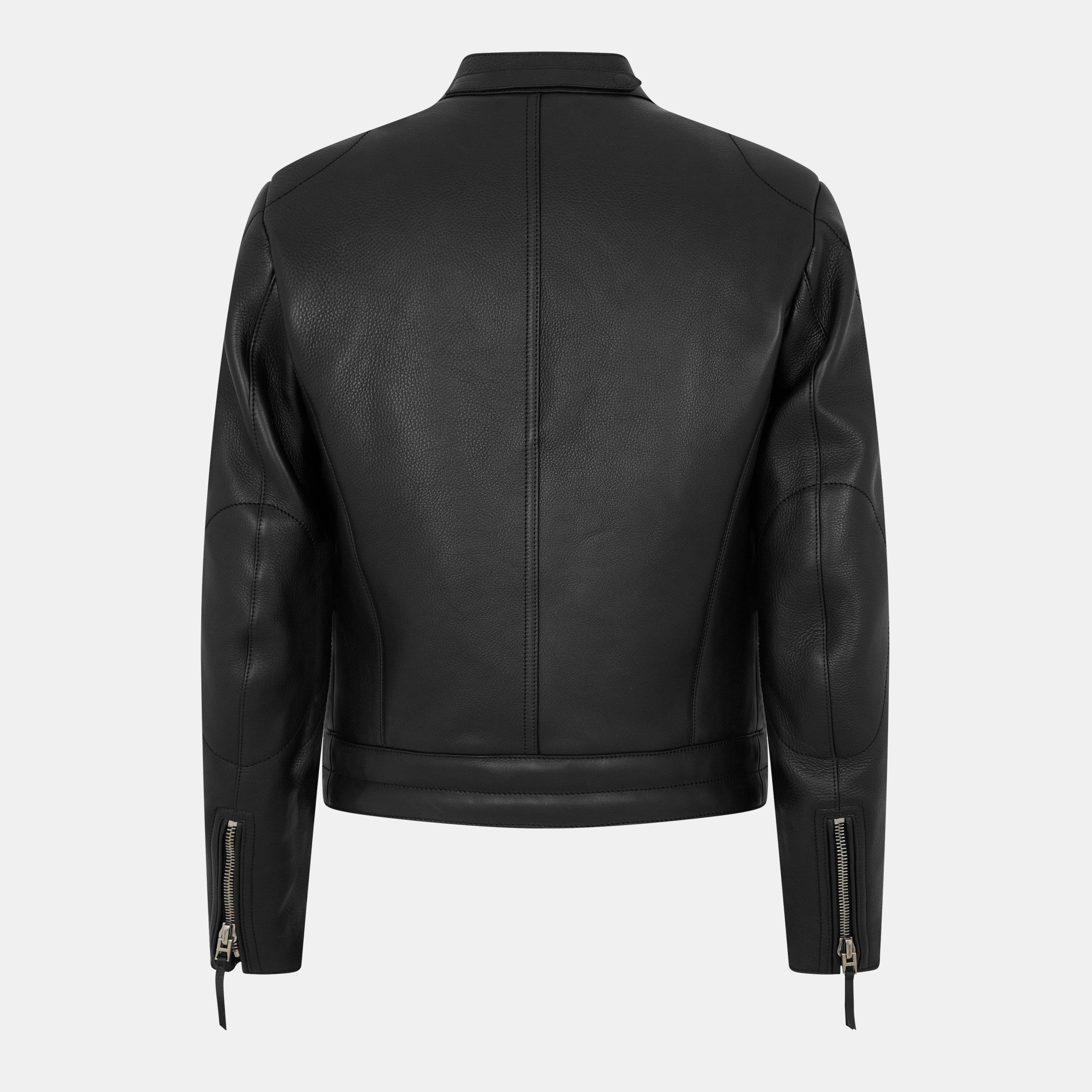 Black - Tom Ford - Men's  Leather Jacket - 2