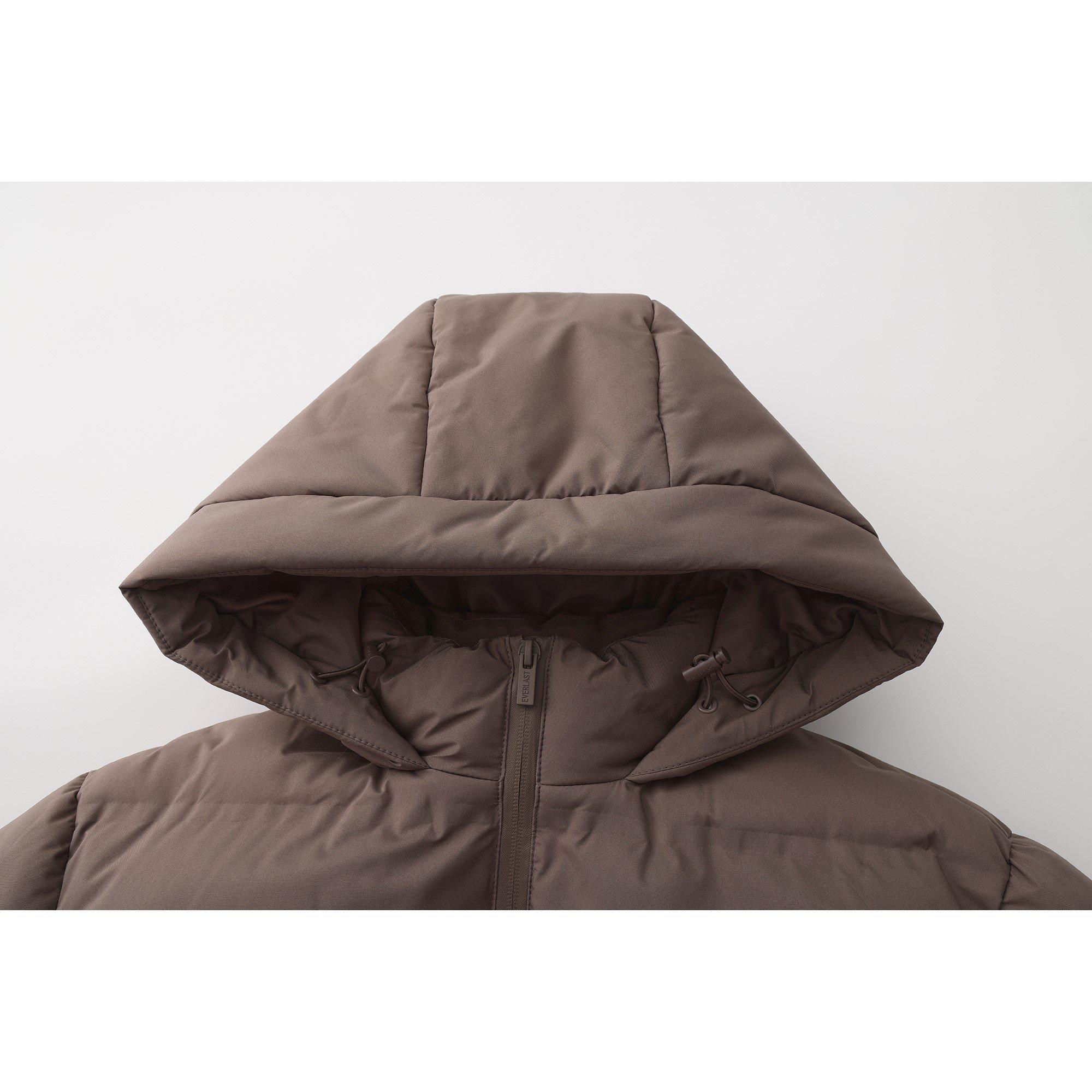 Fawn - Everlast - Water Resistant Windproof Detachable Hood Long Sleeve Puffer Jacket - 3