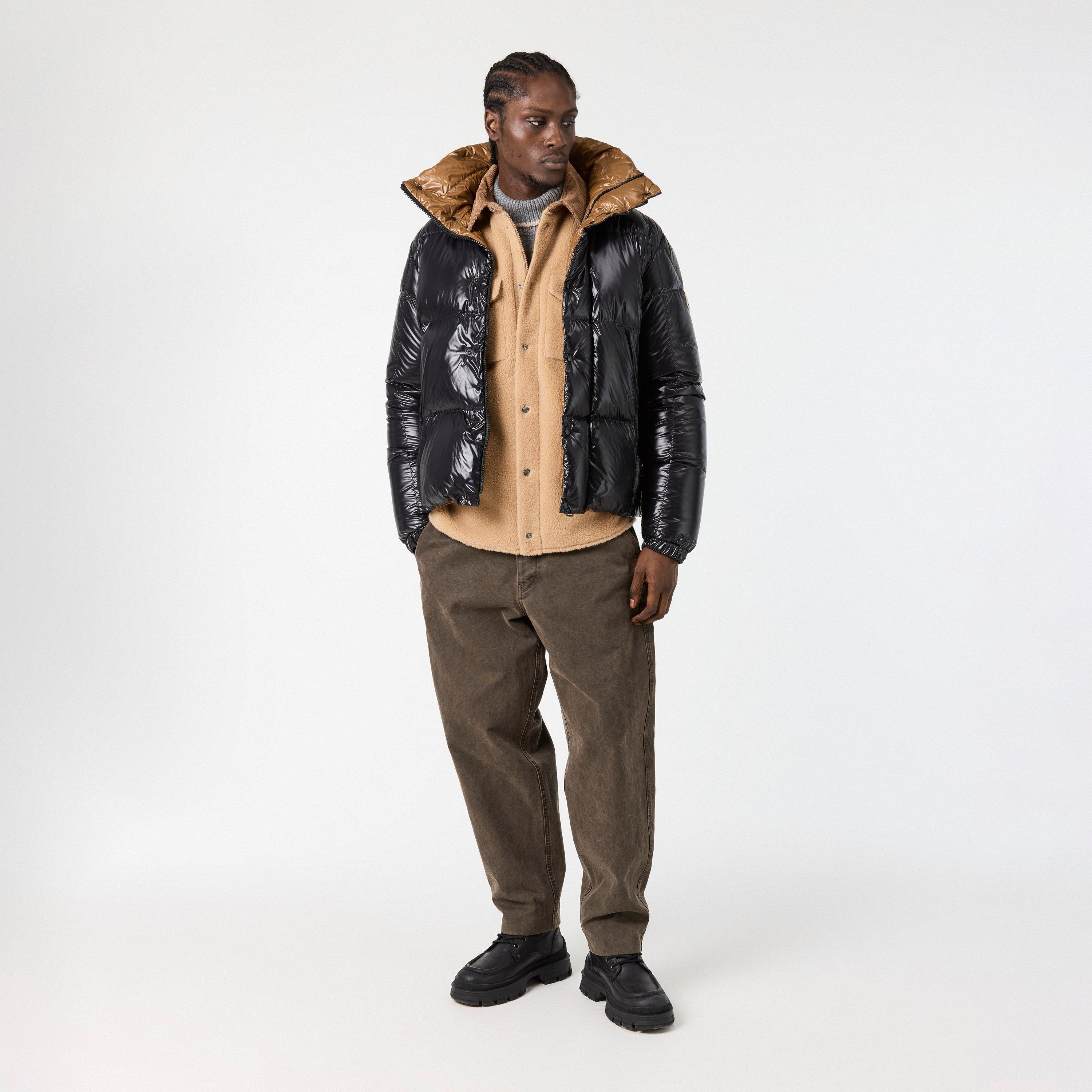 Black 999 - Moncler - Men's Insulated Weather-Resistant Lightweight Medium Puffer Jacket - 6