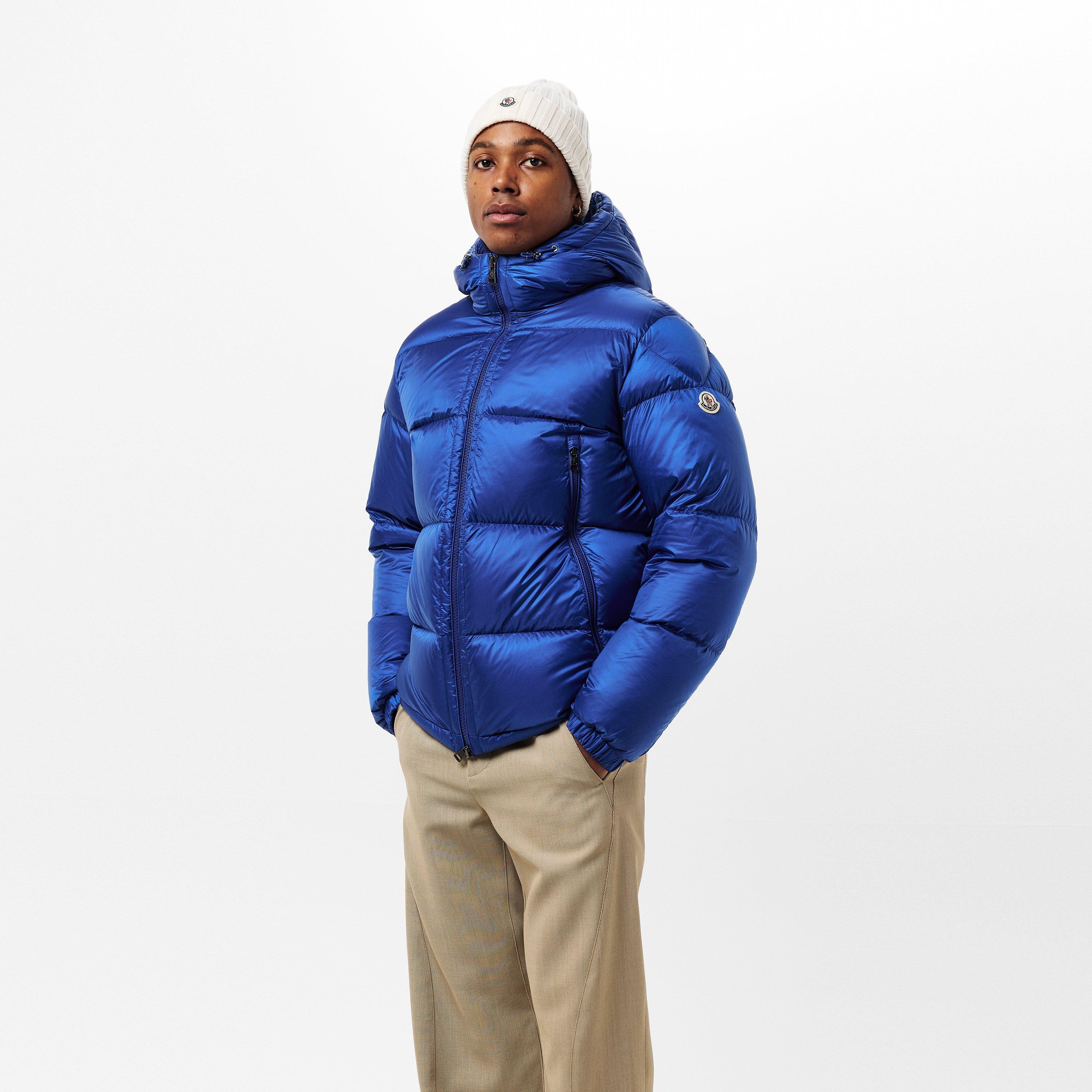 Dark Blue 76B - Moncler - Men's Rivau Quilted Water-Resistant Medium Puffer Jacket - 3