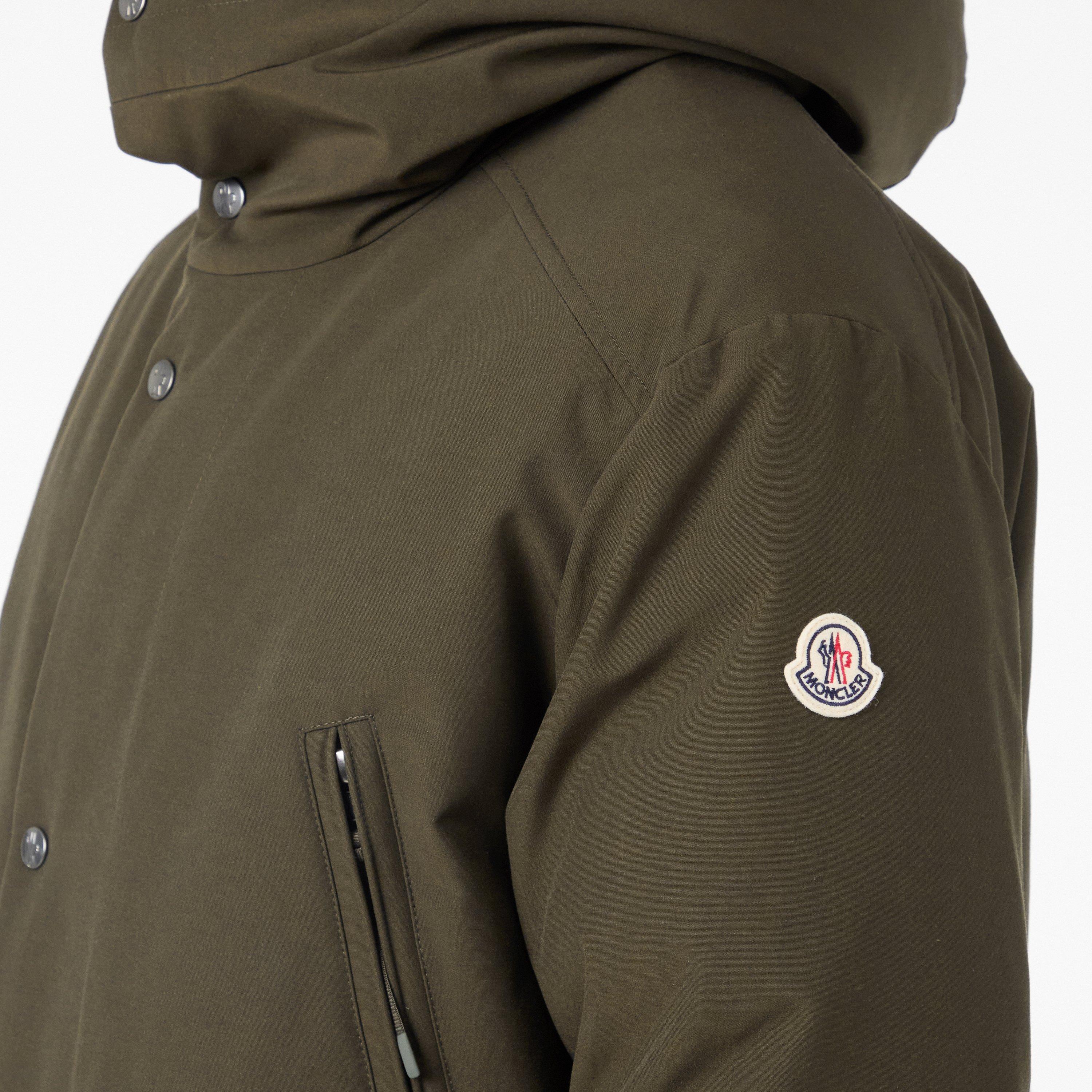 Dark Green 82T - Moncler - Men's  Water-Repellent Quilted Puffer Parka - 5