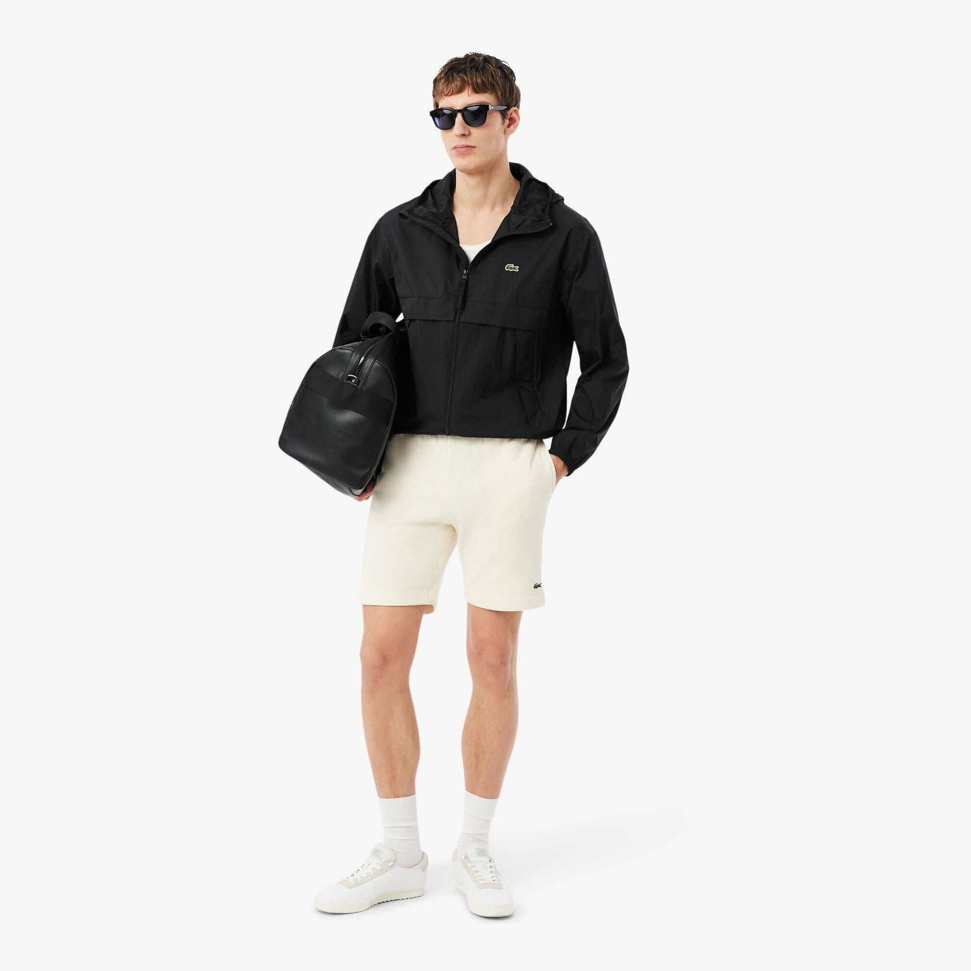 Black 031 - Lacoste - Men's Windbreaker - 6
