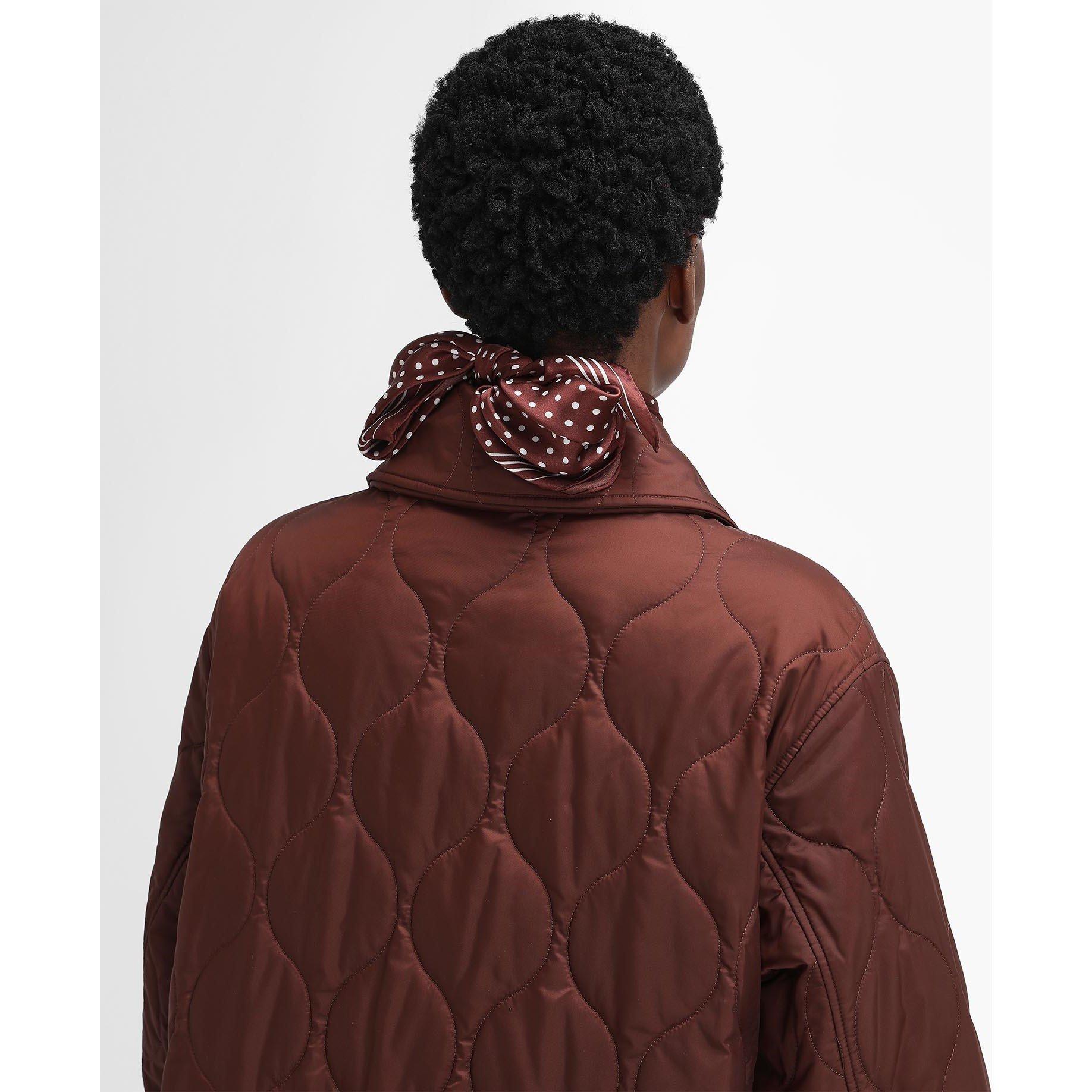 Rich Brown - Barbour - Women's Amy Quilted Jacket - 5