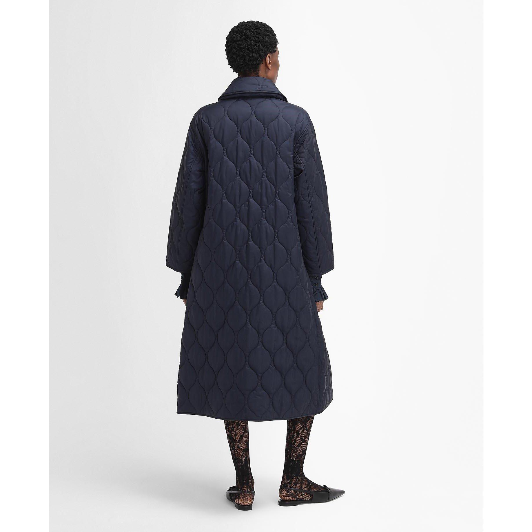 Navy - Barbour - Women's Amy Quilted Jacket - 2