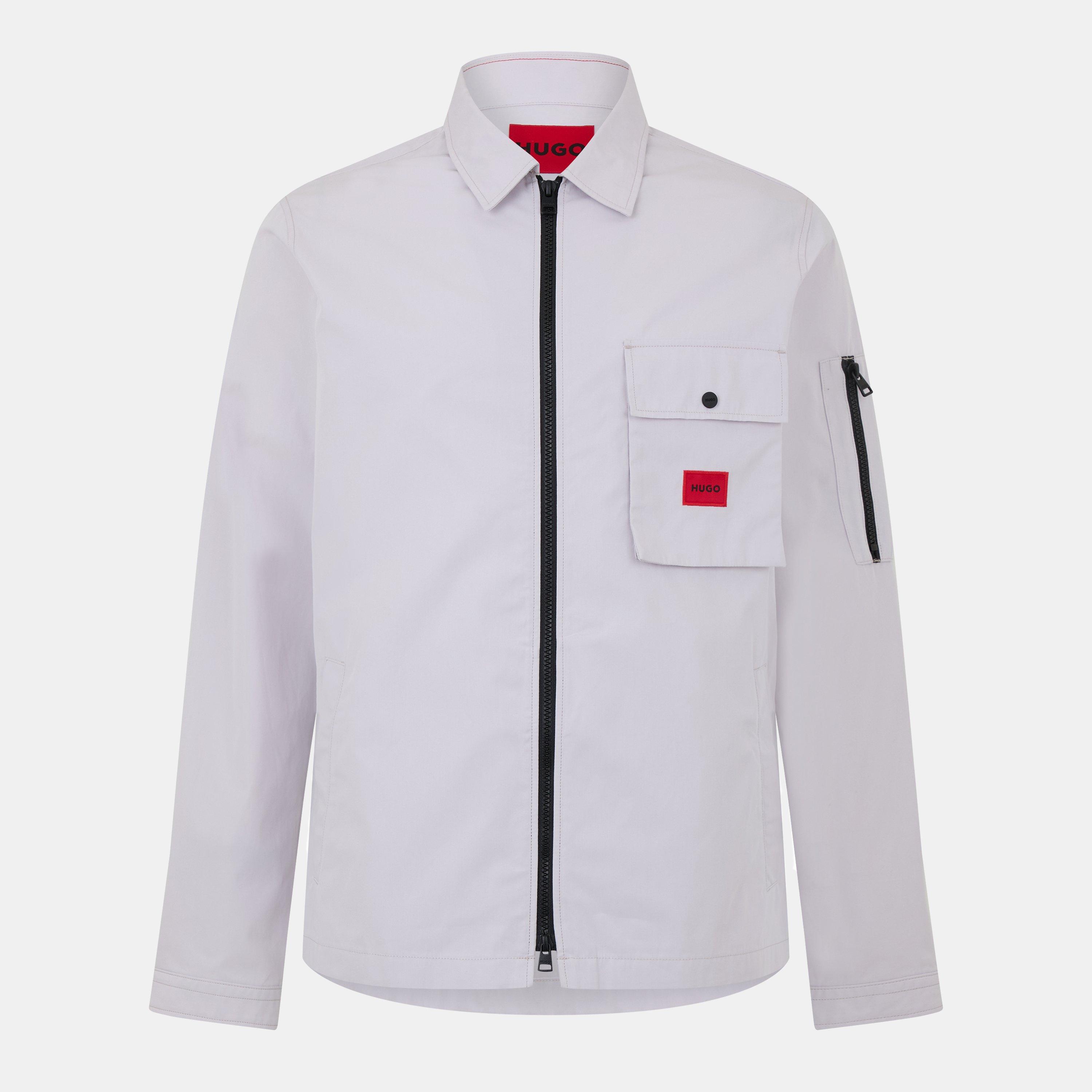 Hugo Men's Zip-Through Overshirt