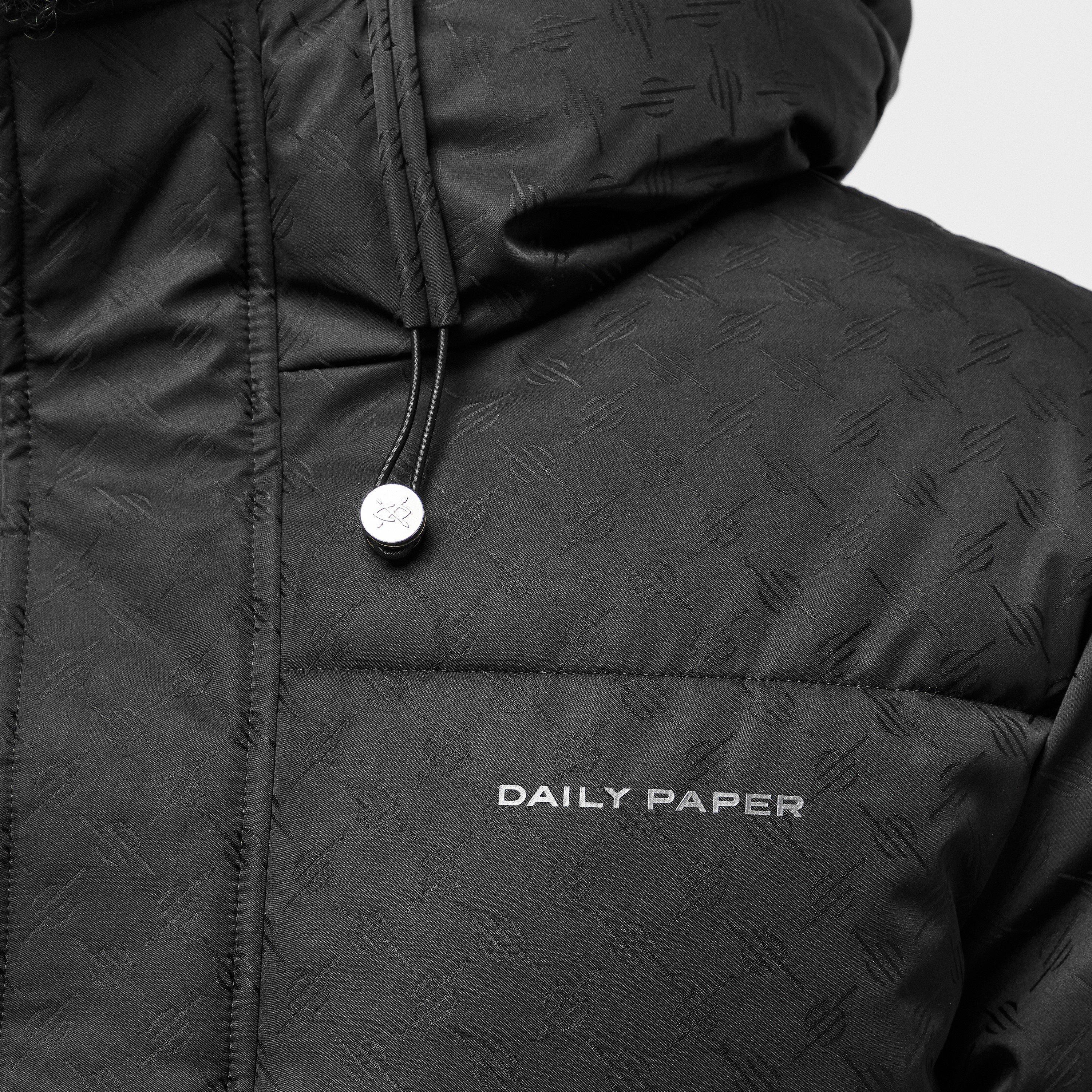 Black - Daily Paper - Men's Short Puffer Jacket - 5