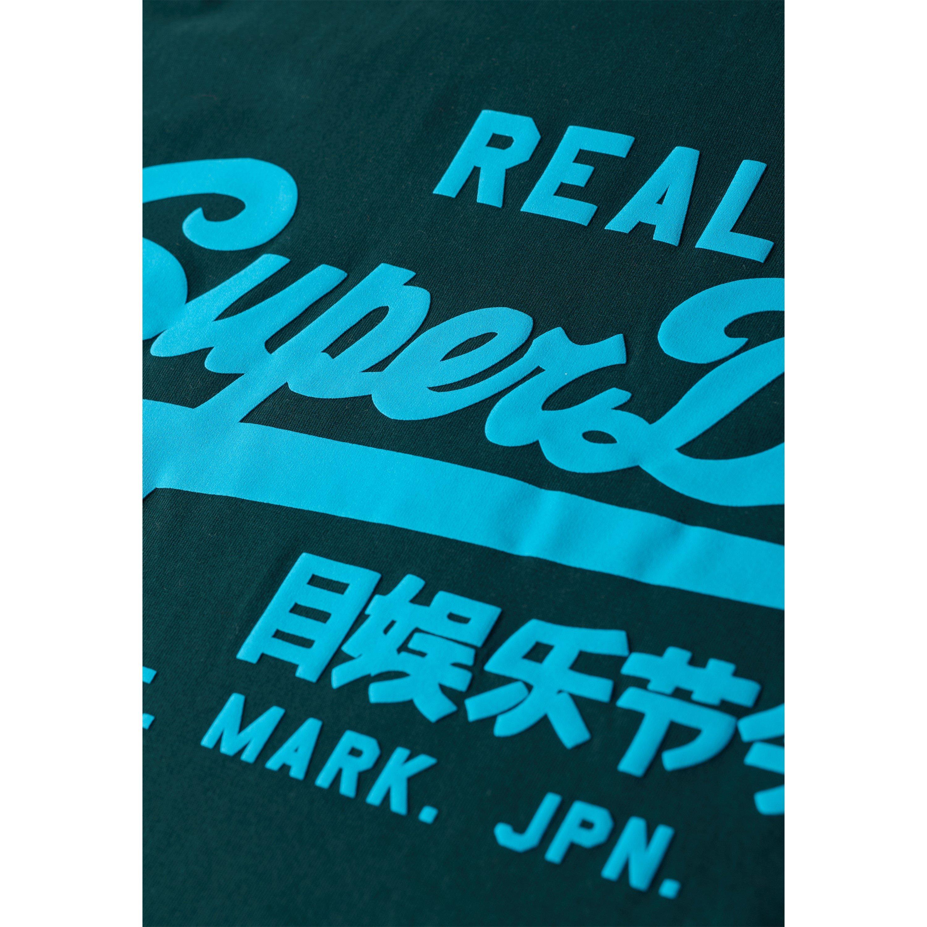 Grün - Superdry - Vintage Logo T Shirt - 3