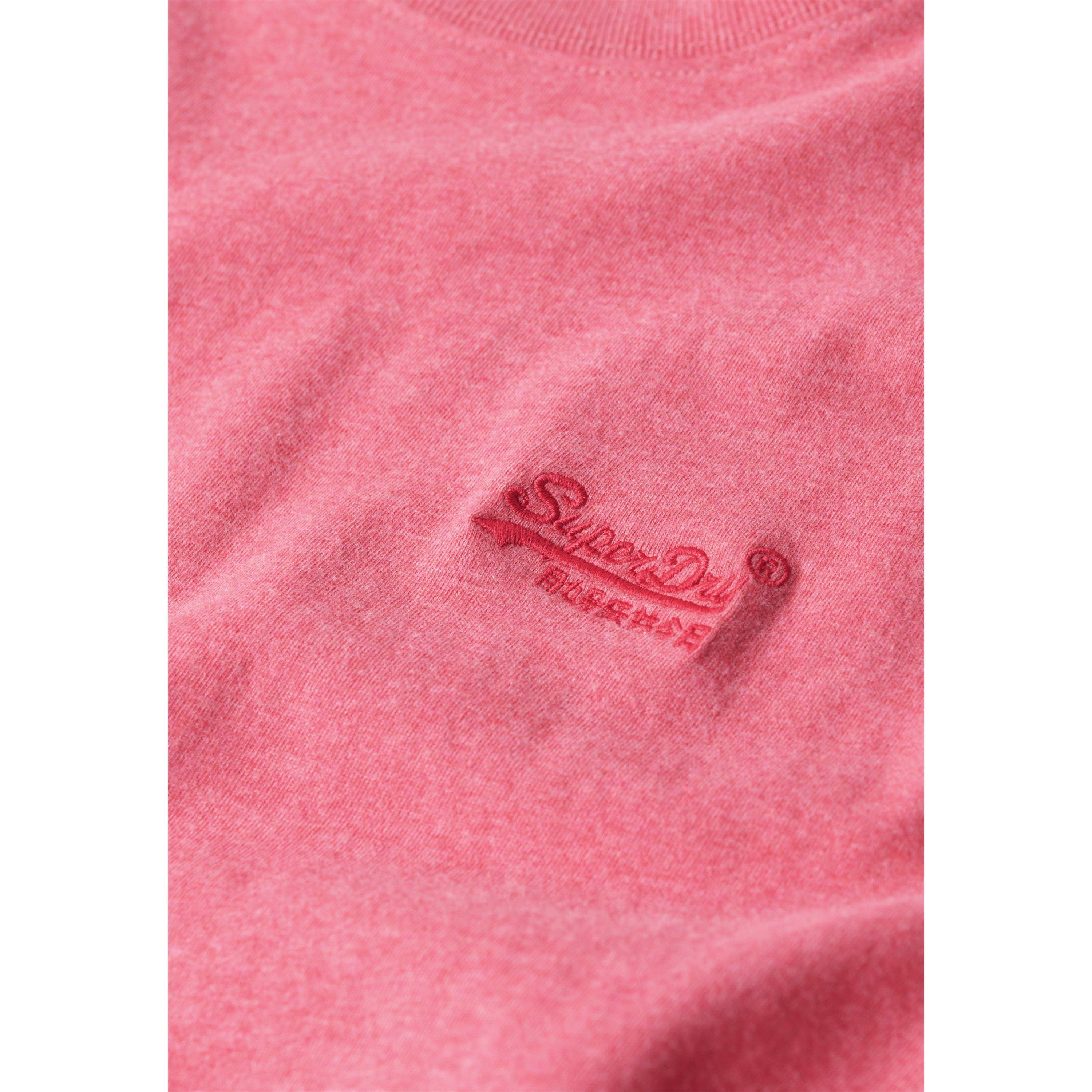 Schlagendes Rosa - Superdry - Small Chest Logo T Shirt - 4
