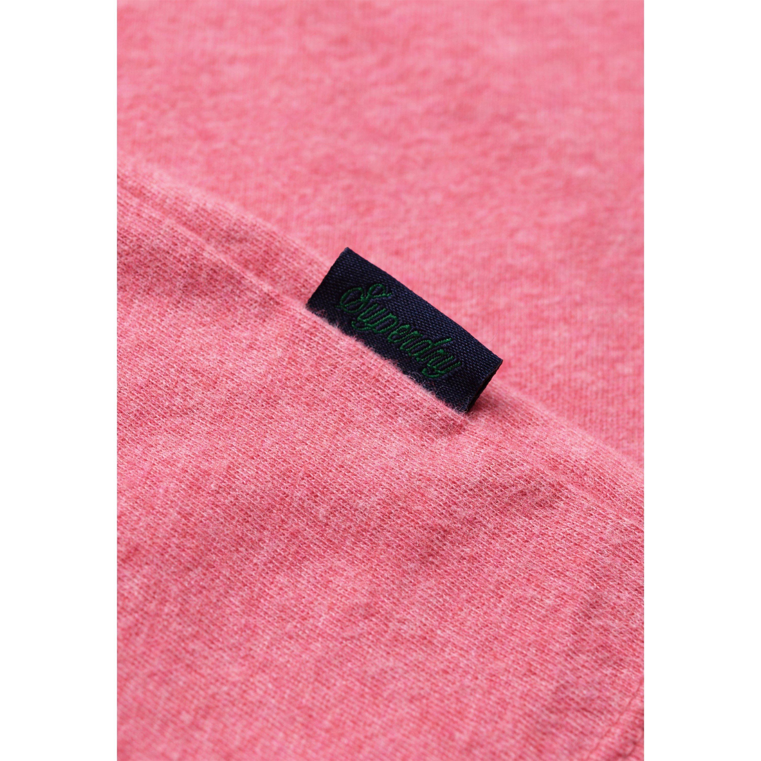 Schlagendes Rosa - Superdry - Small Chest Logo T Shirt - 5
