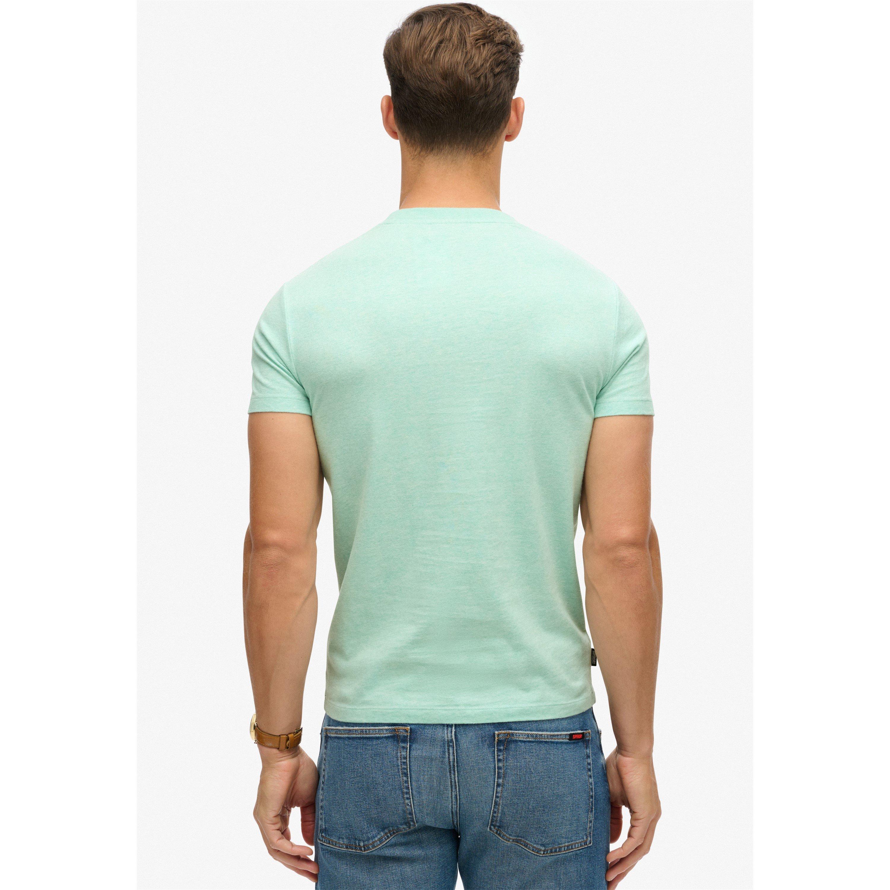 Menthe légère - Superdry - Small Chest Logo T Shirt - 3