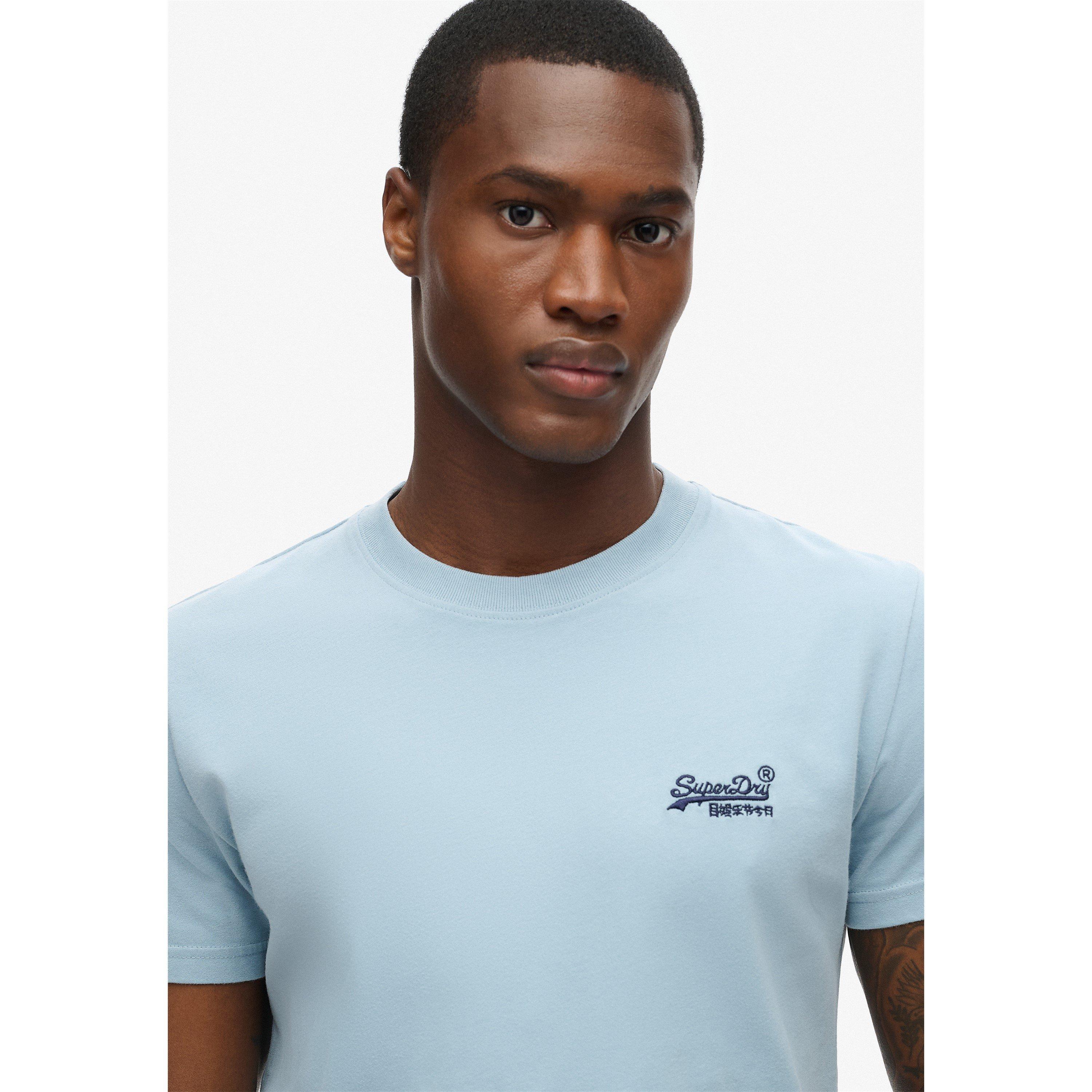 China Blue - Superdry - Small Chest Logo T Shirt - 2
