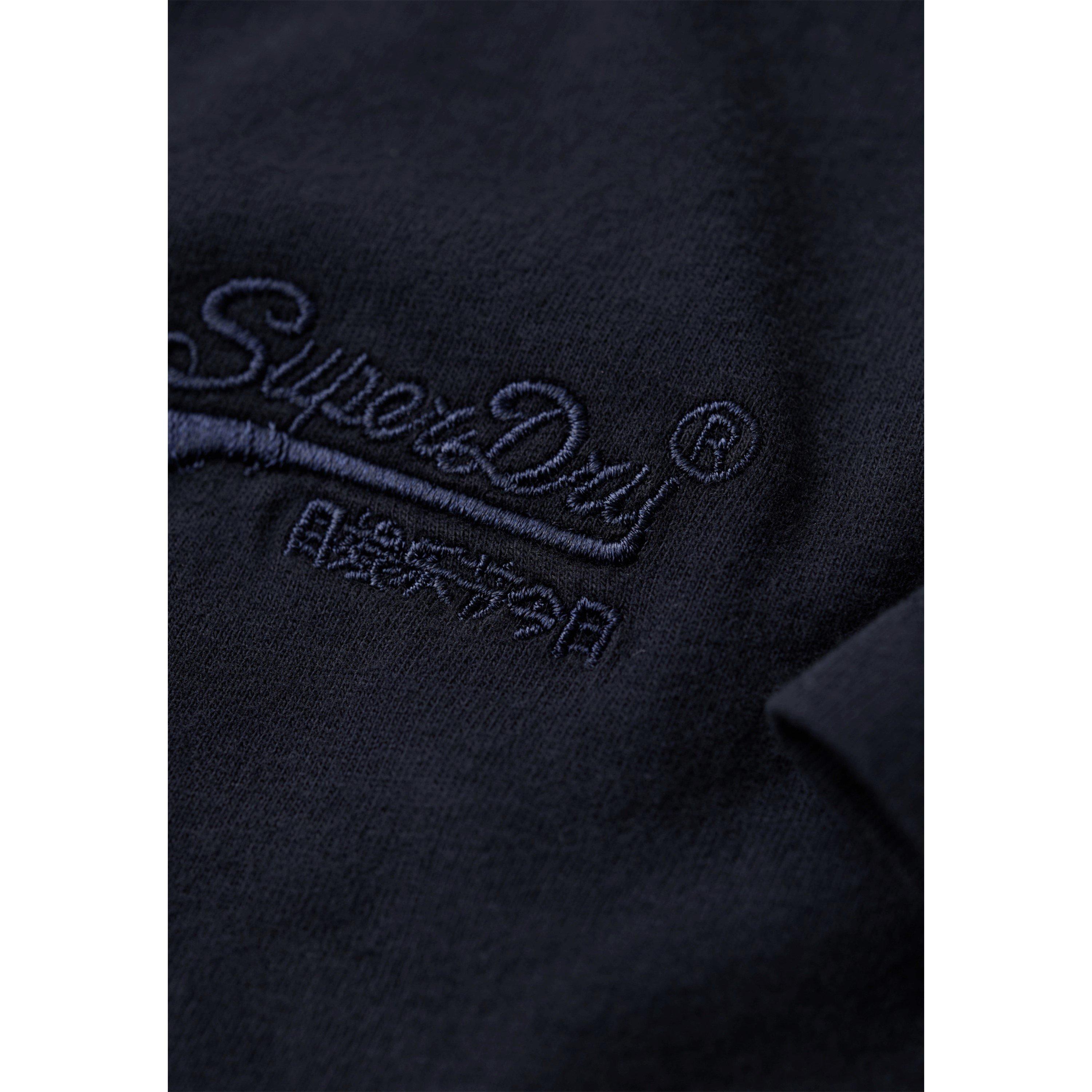 Navy 98T - Superdry - Small Chest Logo T Shirt - 4
