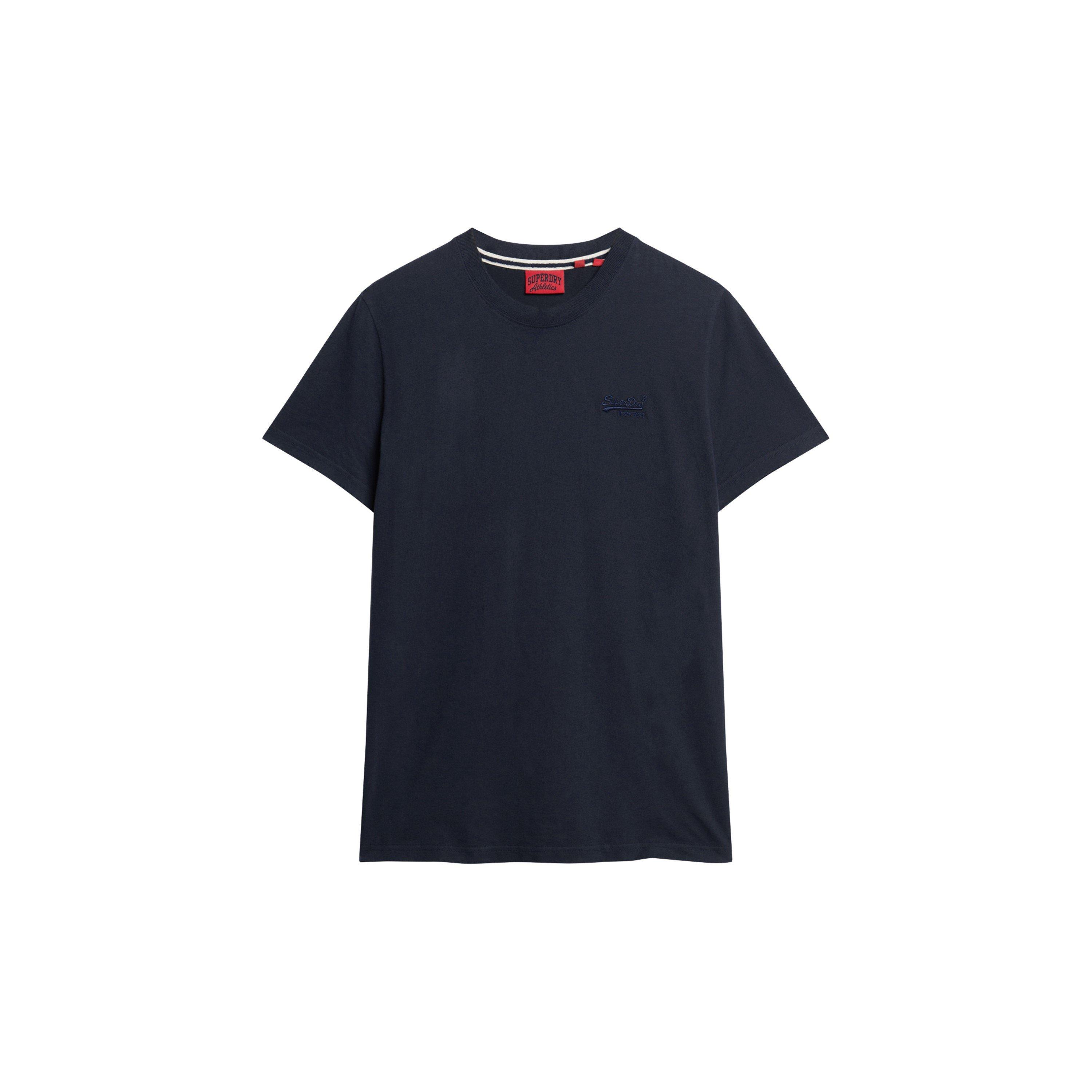Navy 98T - Superdry - Small Chest Logo T Shirt - 7