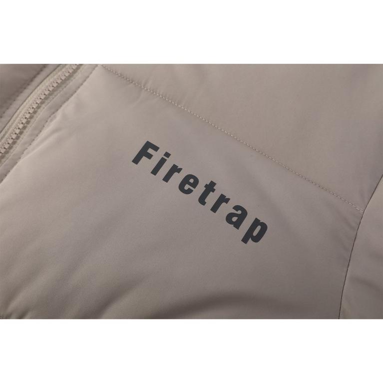 Beige - Firetrap - Cozy Padded Jacket for Ladies - 4