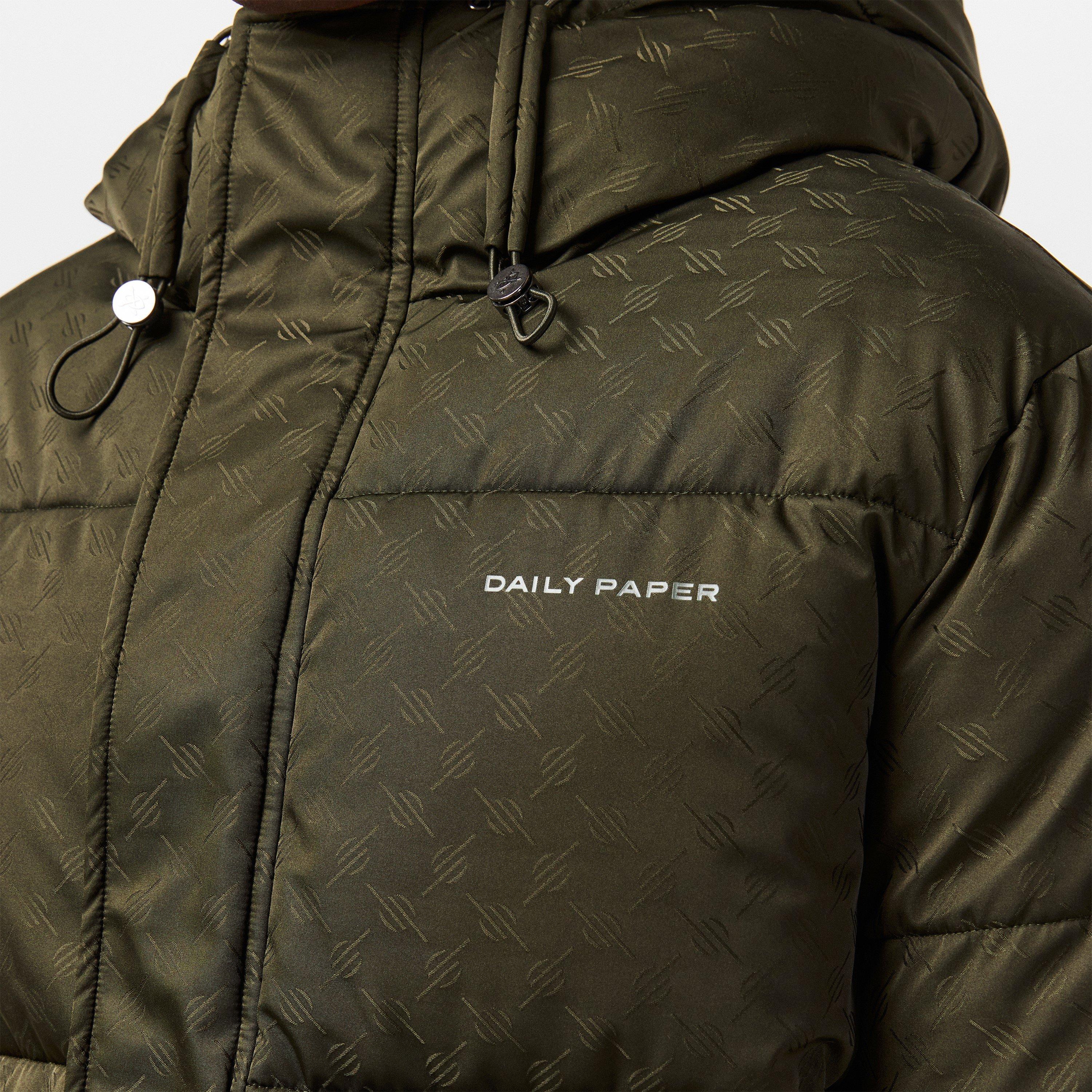 Rosin Green - Daily Paper - Men's Quilted Short Puffer Jacket - 5