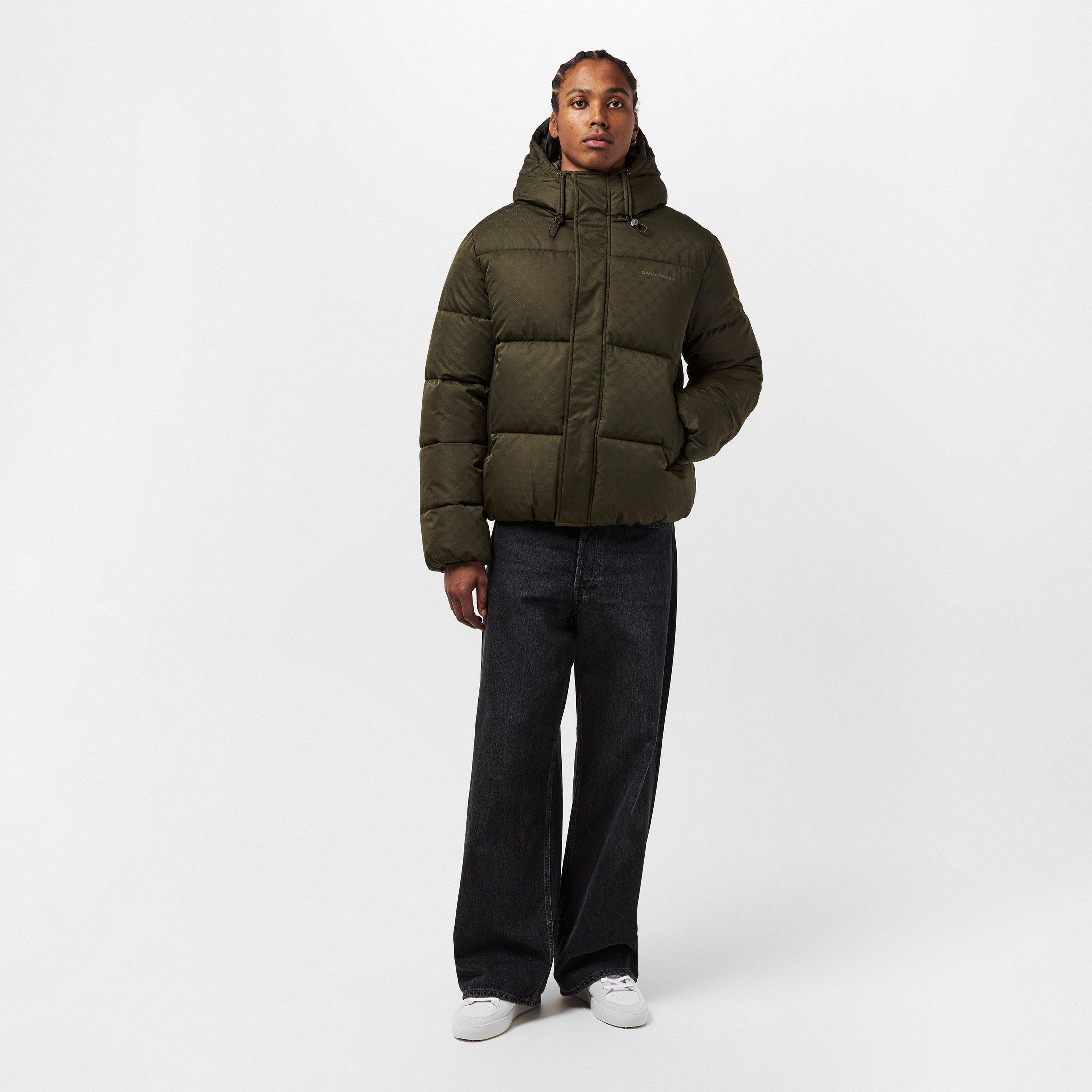 Rosin Green - Daily Paper - Men's Quilted Short Puffer Jacket - 6