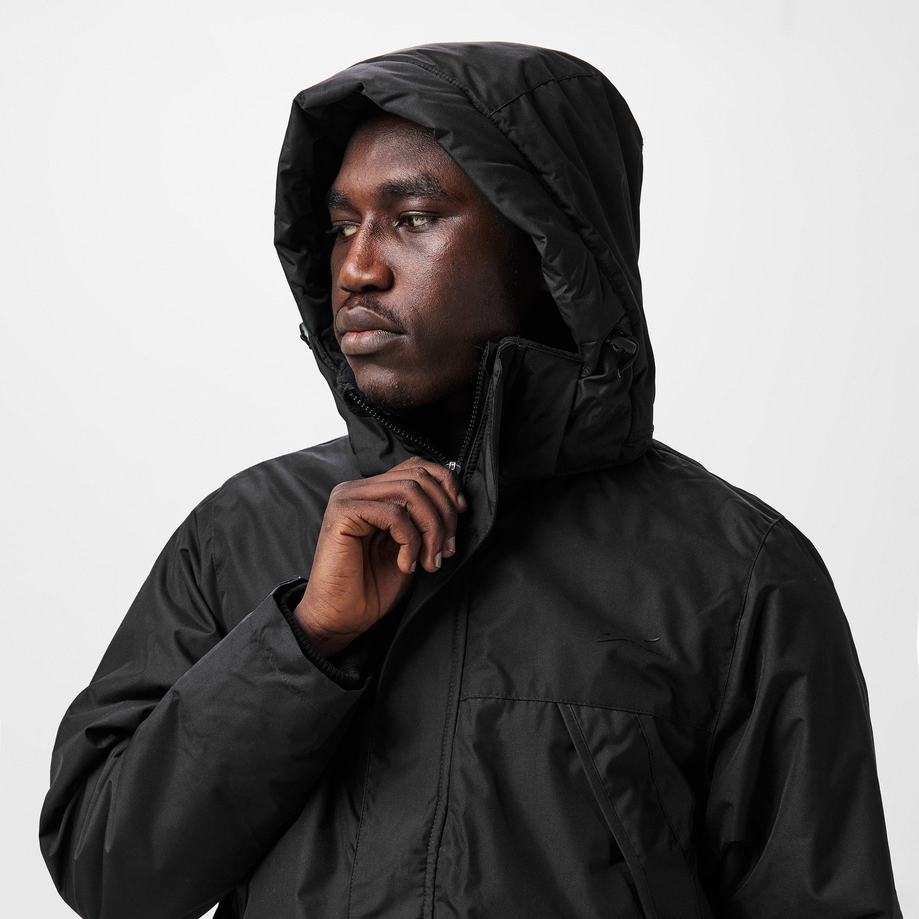 Zwart - Slazenger - Weather Jacket Mens - 6