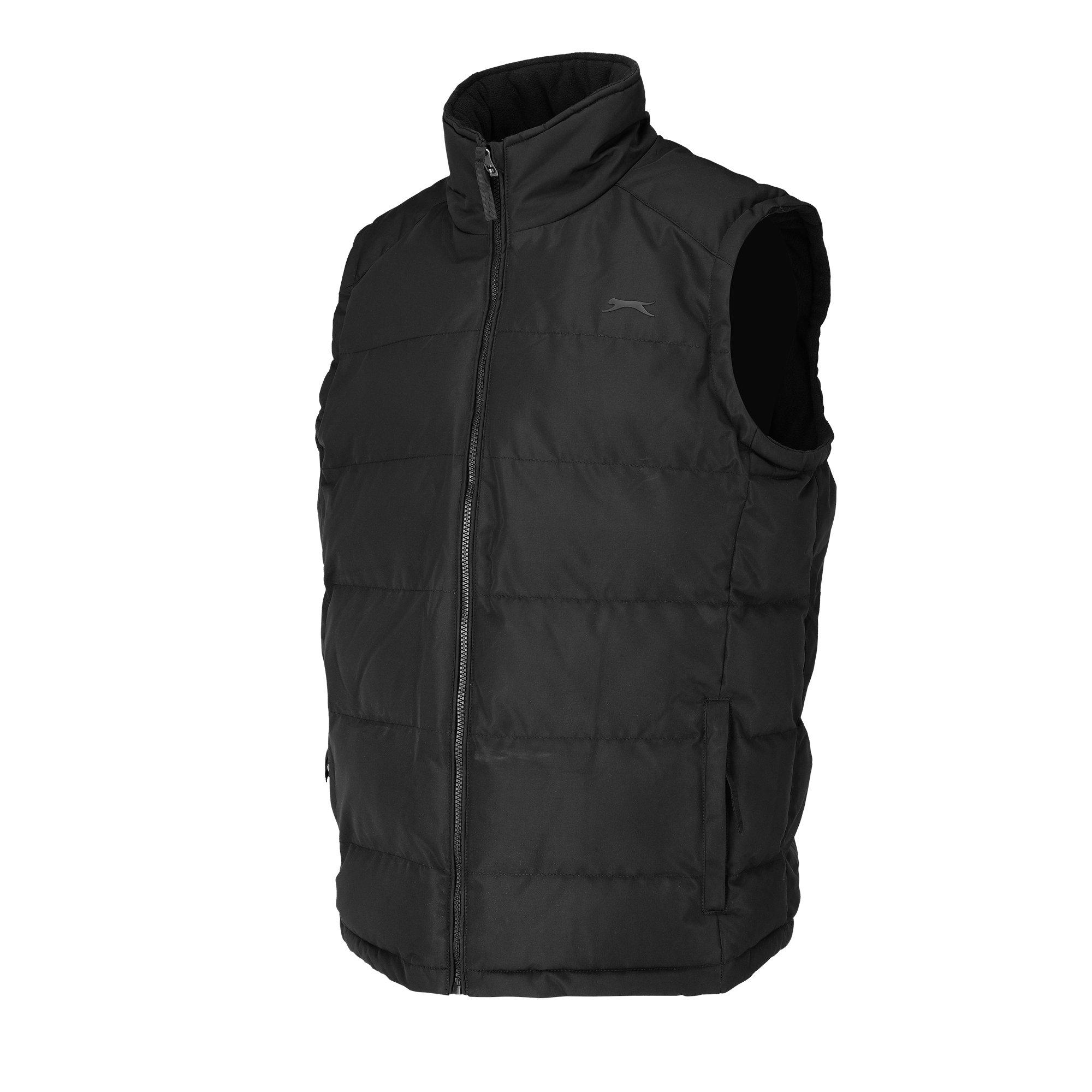 Preto - Slazenger - Padded Gilet Mens - 6