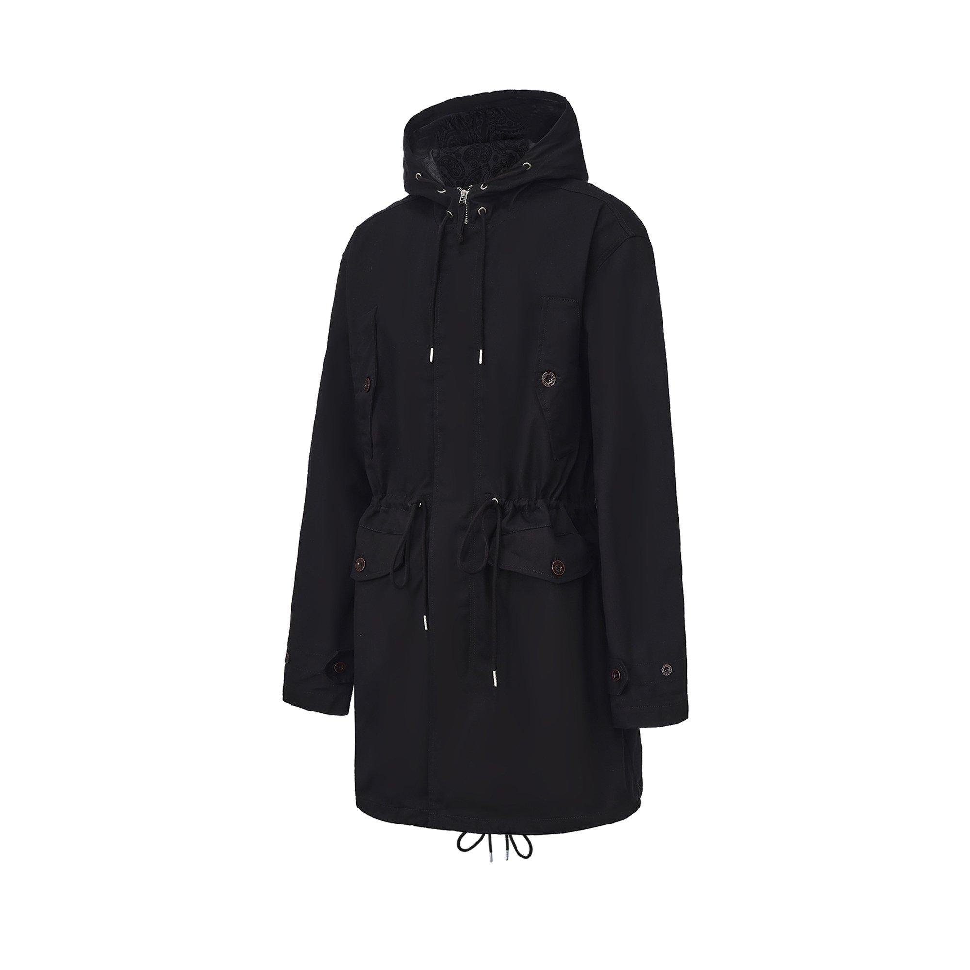Black - Pretty Green - PG Cassette Parka Sn00 - 2