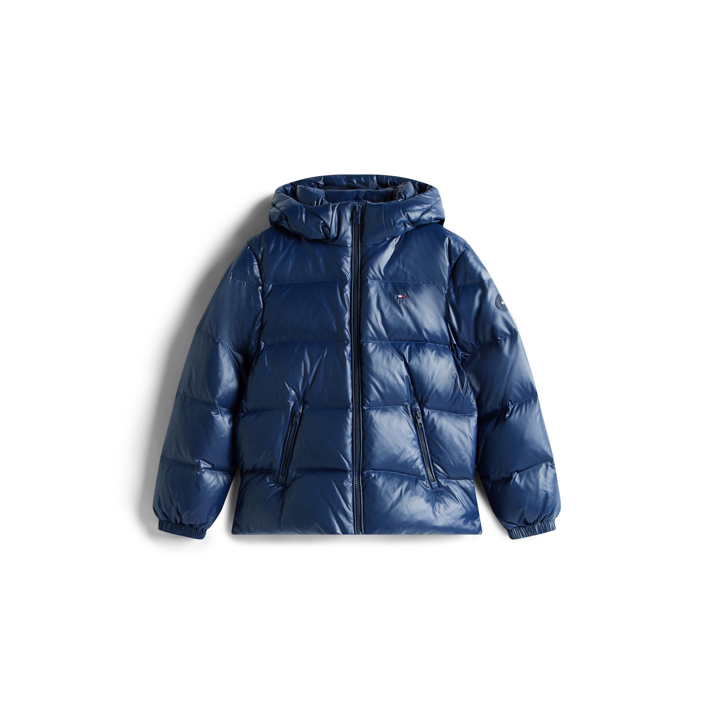 Dark Night Navy - Tommy Hilfiger - Kids' Insulated Medium Puffer Jacket - 1