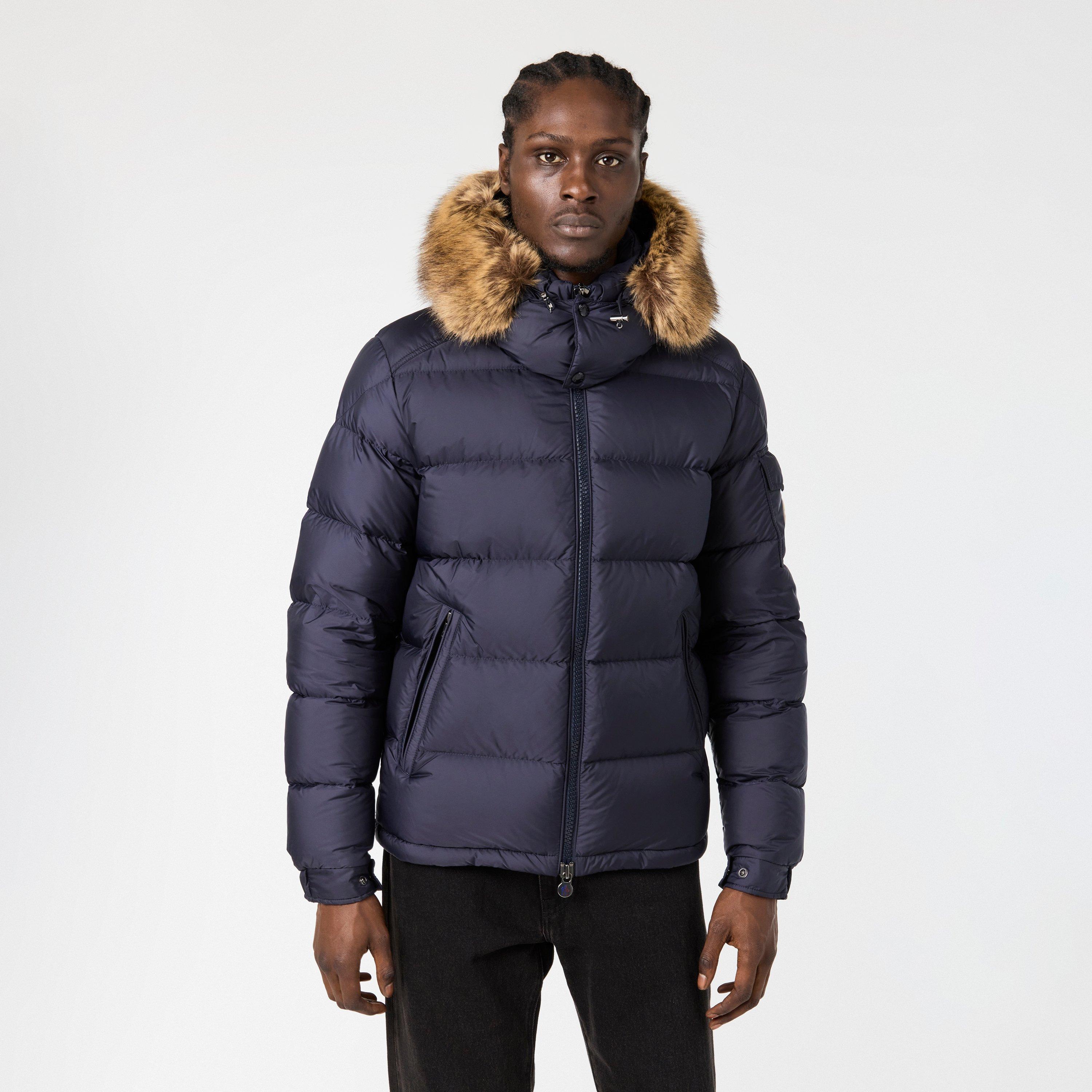 Navy 742 - Moncler - Men's  Medium Puffer Jacket - 3