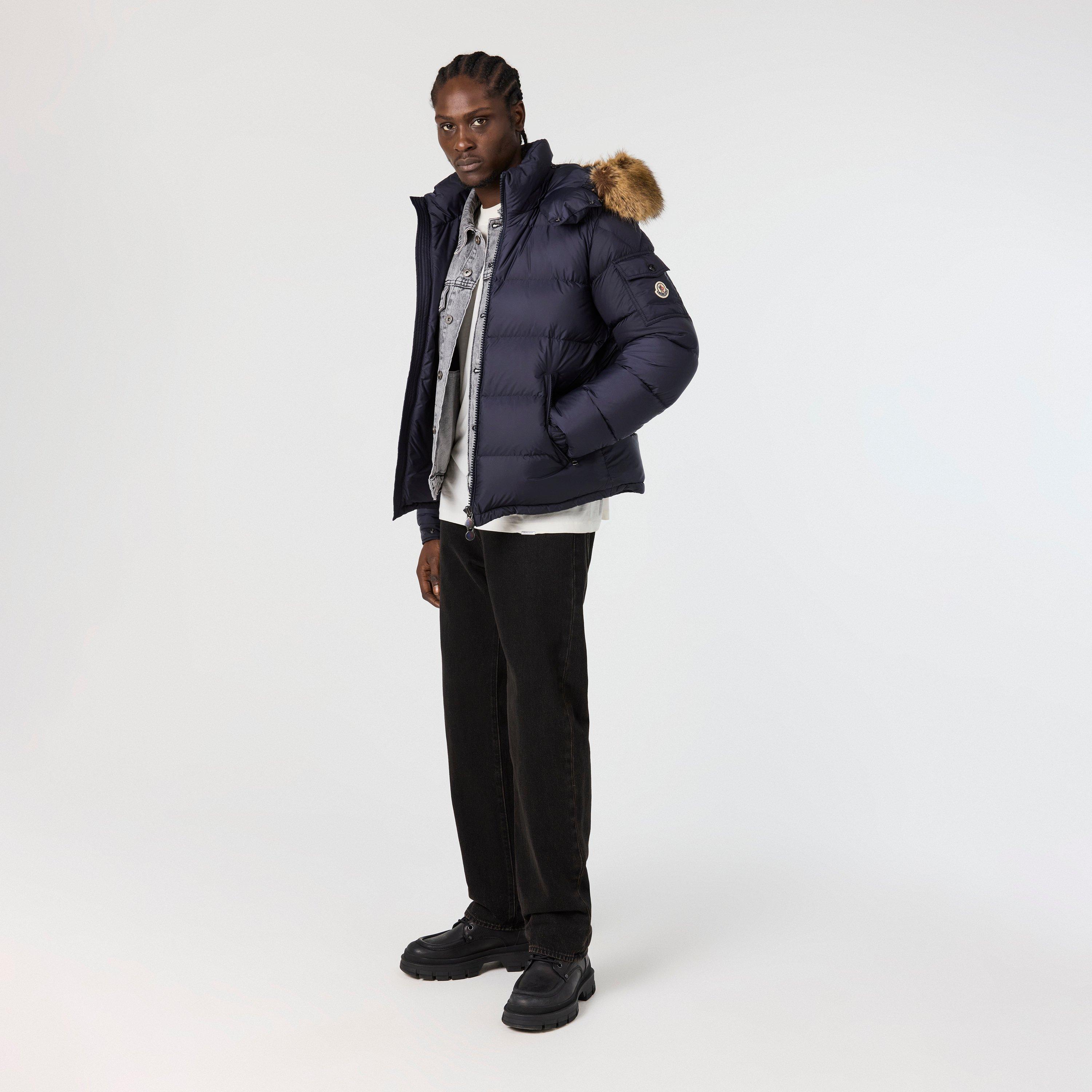 Navy 742 - Moncler - Men's  Medium Puffer Jacket - 6