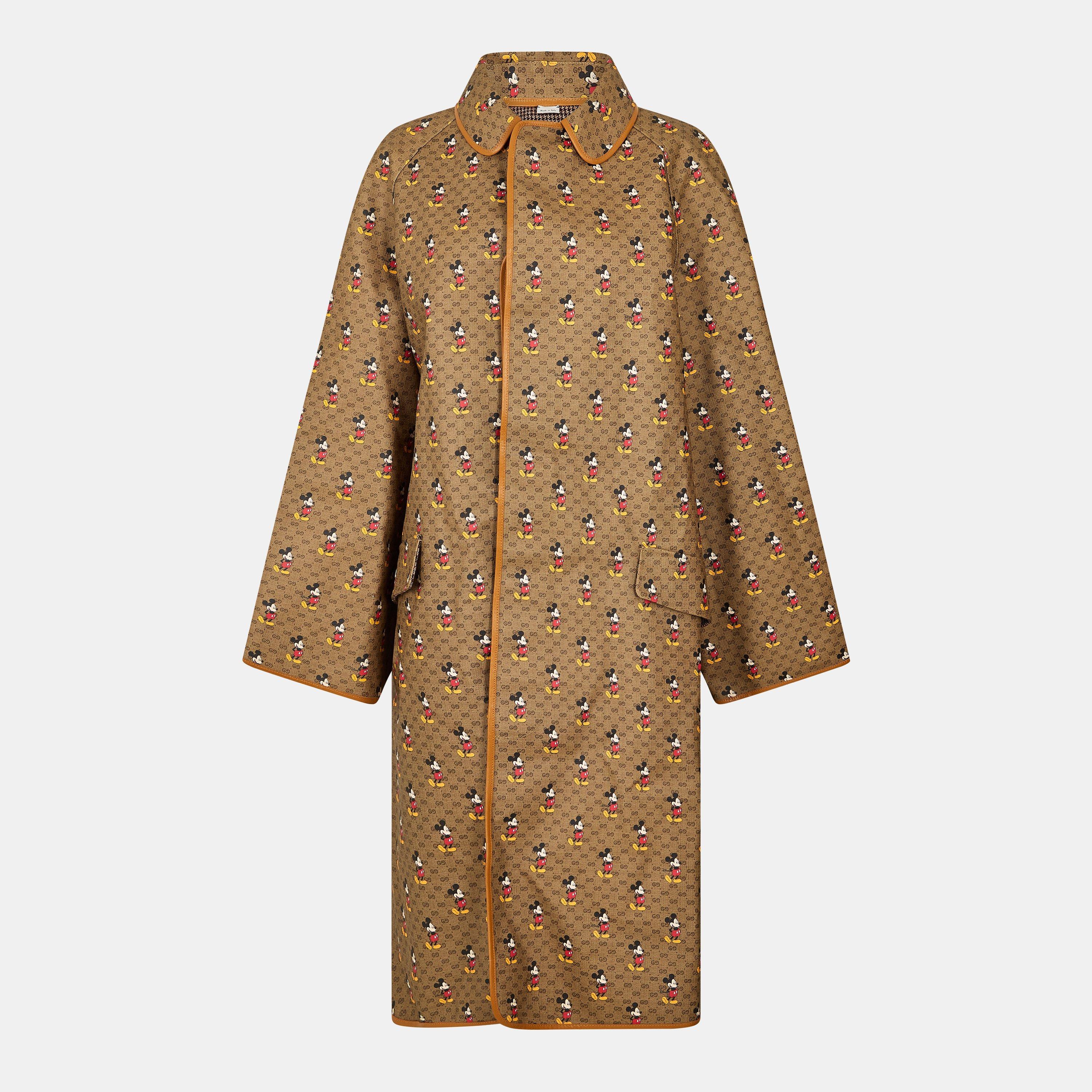 Brown - Gucci - Men's Double-Breasted Trench Coat - 1
