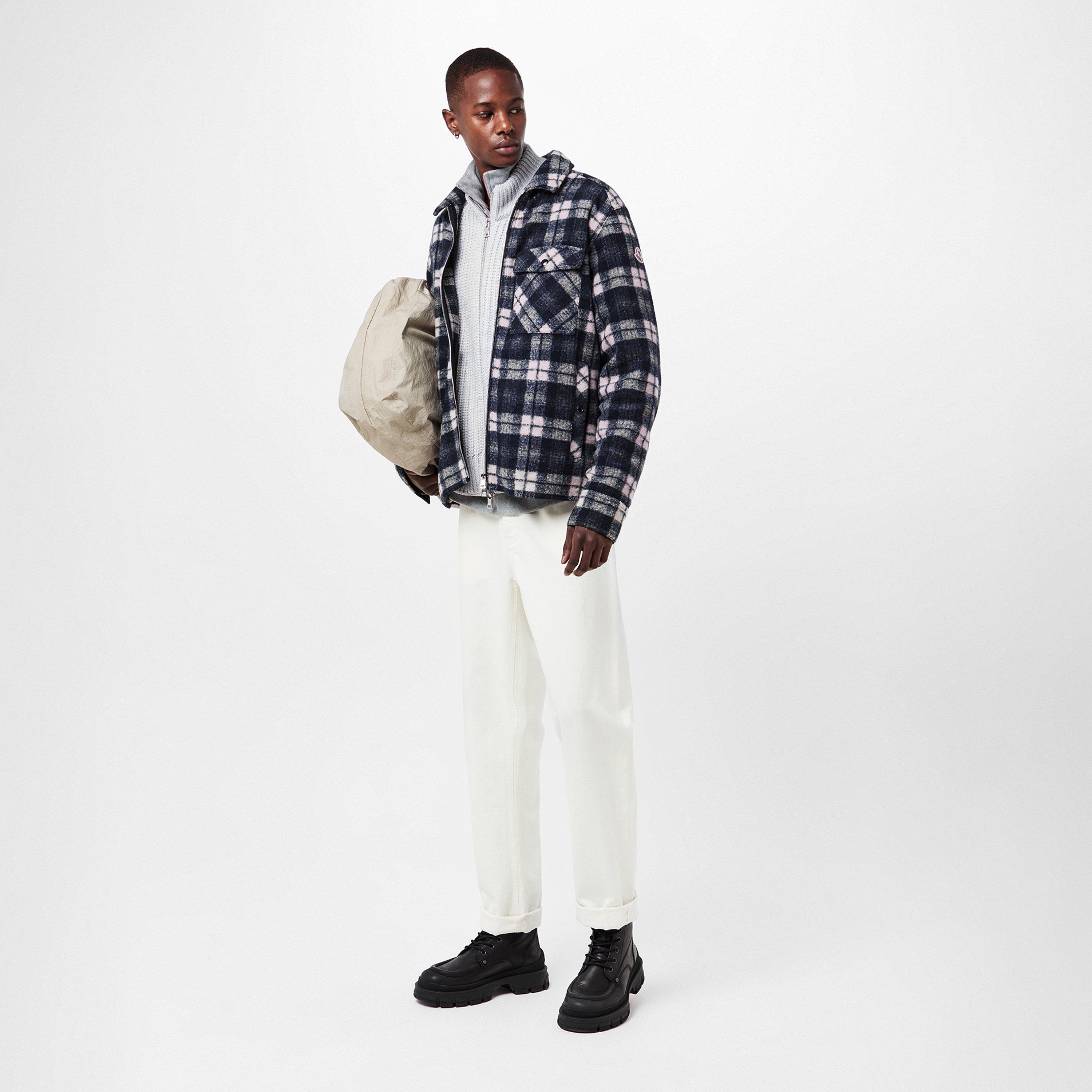 Black F90 - Moncler - Men's Technical Overshirt - 6