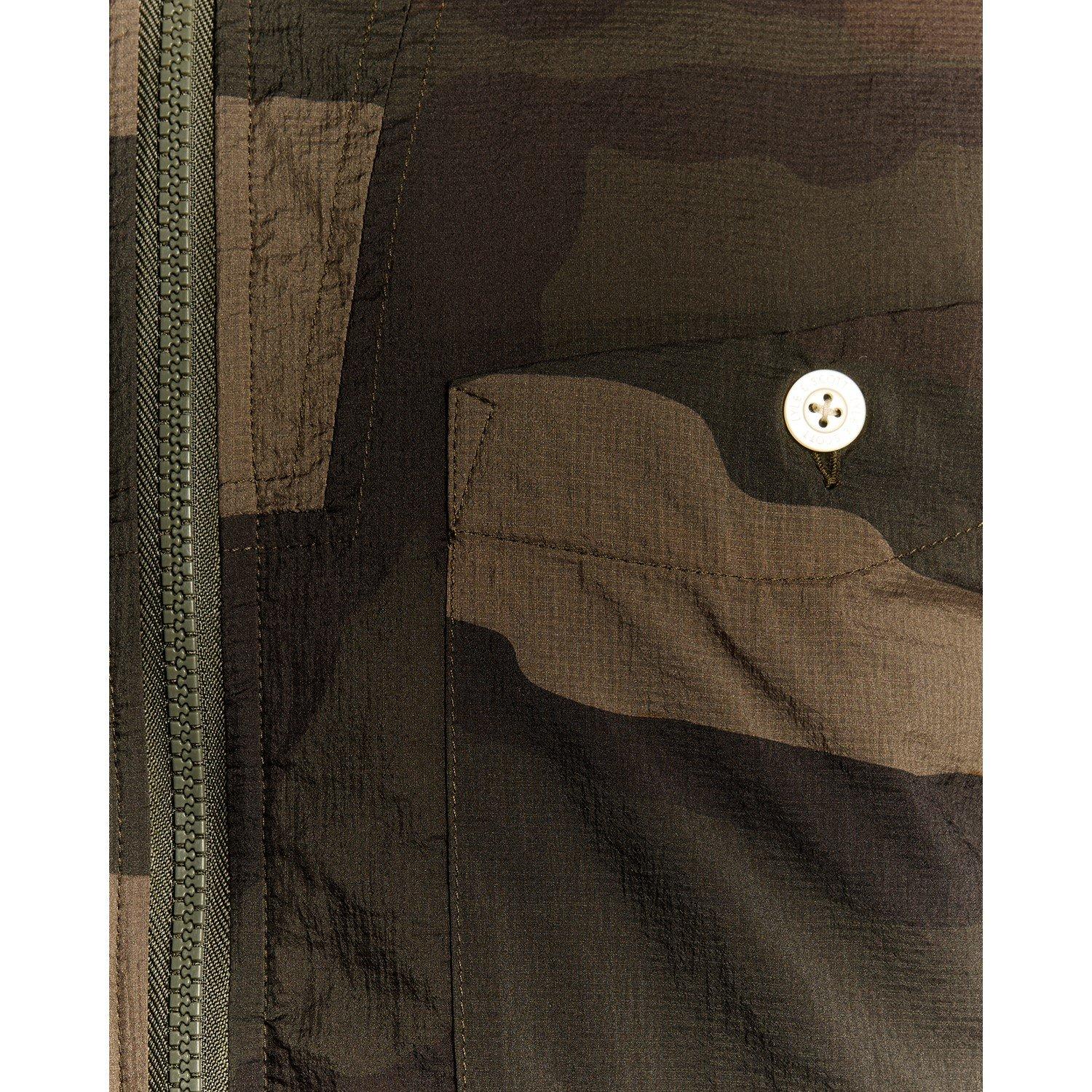 Grey Taupe X865 - Lyle and Scott - Men's Camo Overshirt - 6