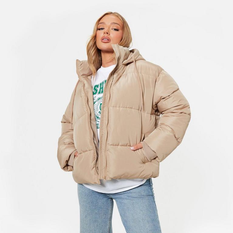 PIEDRA - I Saw It First - ISAWITFIRST Regular Hooded Zip Through Padded Coat - 1