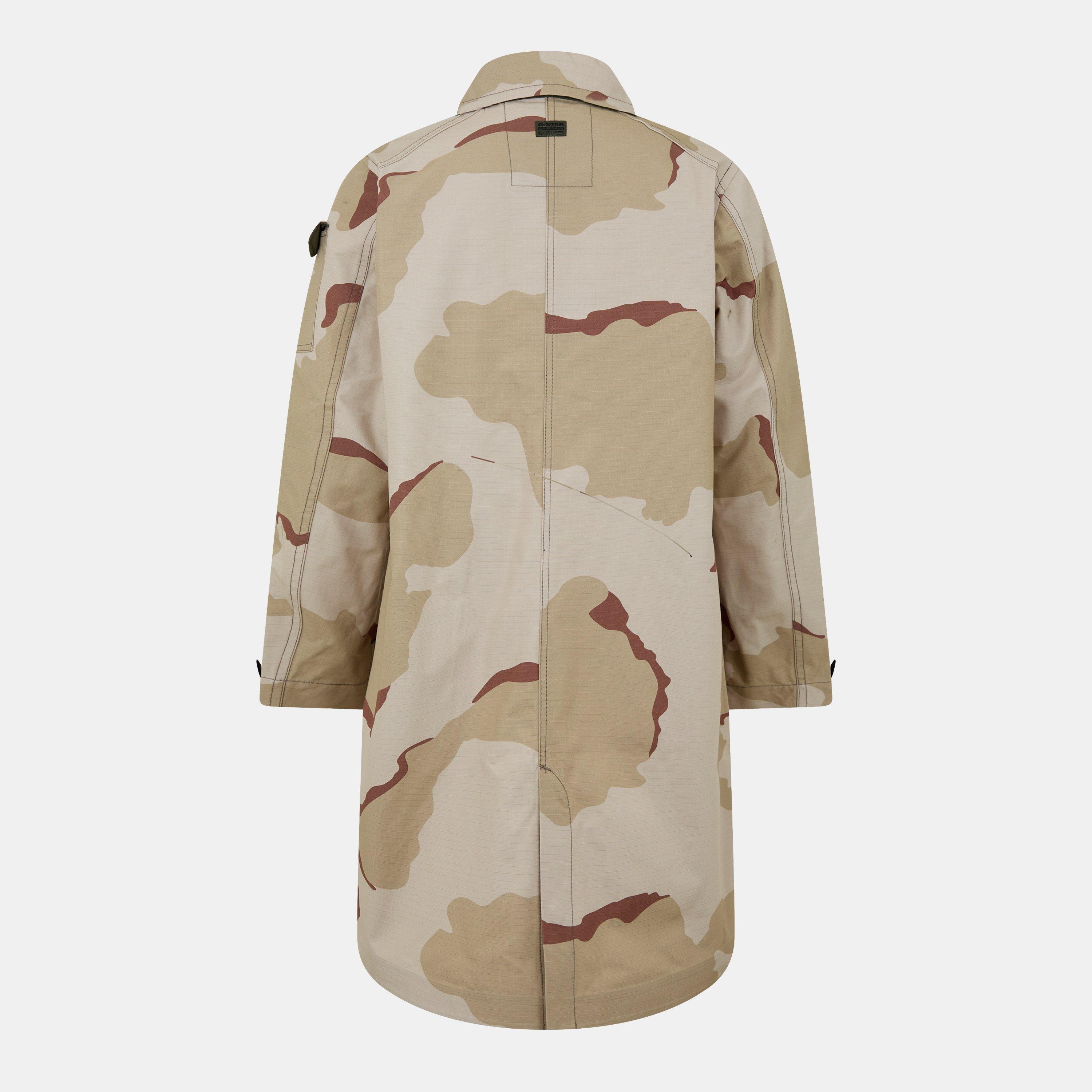 Dk Brick - G Star - Men's Trench Camo Long Sleeve Bomber Jacket - 2