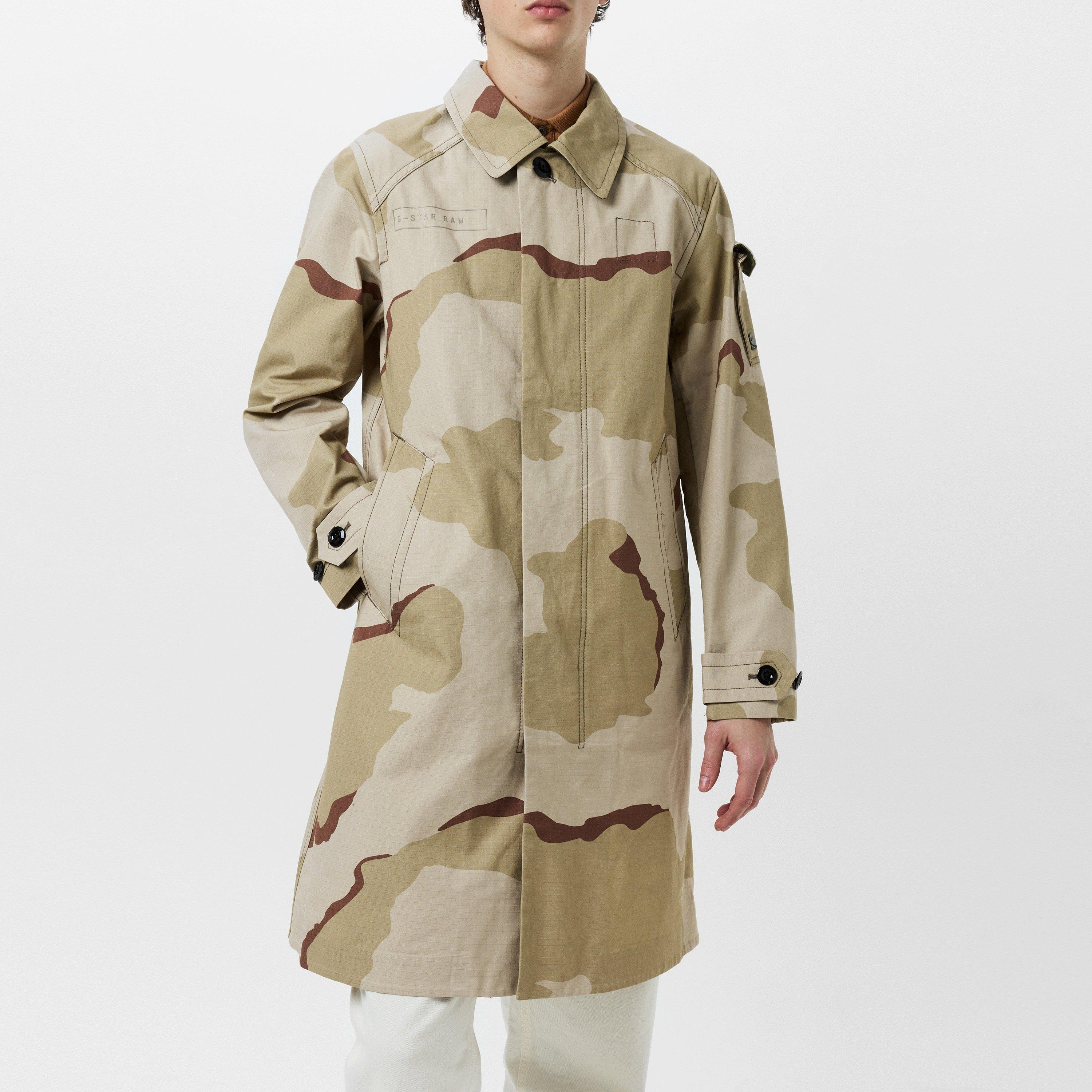 Dk Brick - G Star - Men's Trench Camo Long Sleeve Bomber Jacket - 3