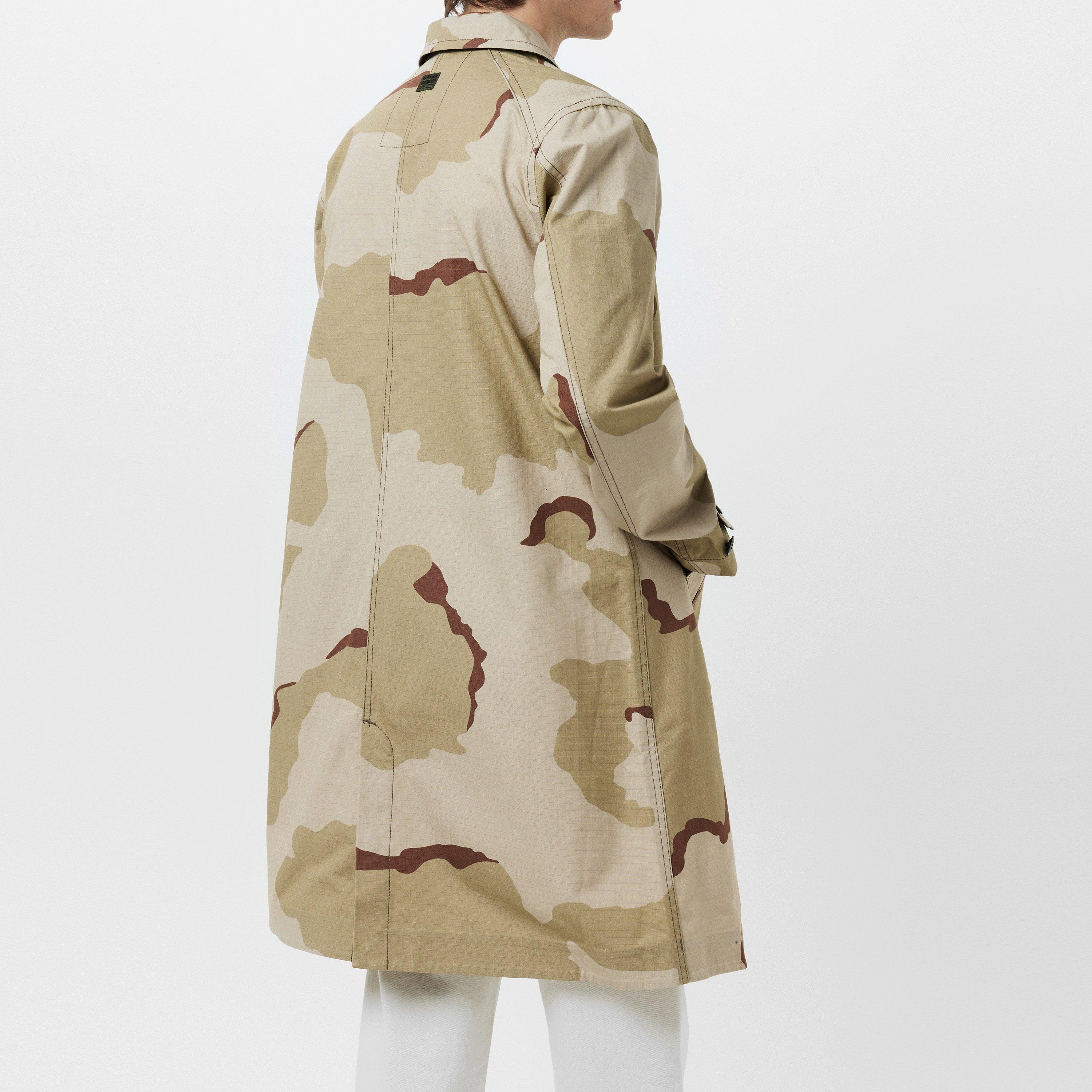 Dk Brick - G Star - Men's Trench Camo Long Sleeve Bomber Jacket - 4