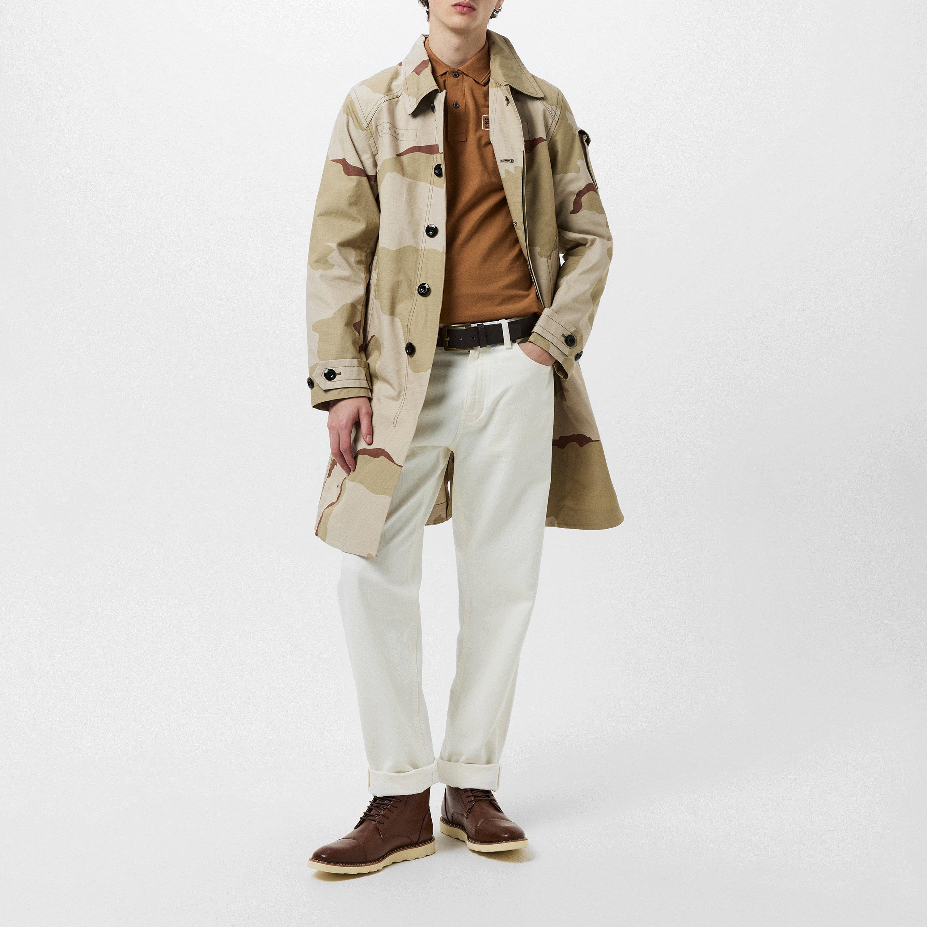 Dk Brick - G Star - Men's Trench Camo Long Sleeve Bomber Jacket - 6