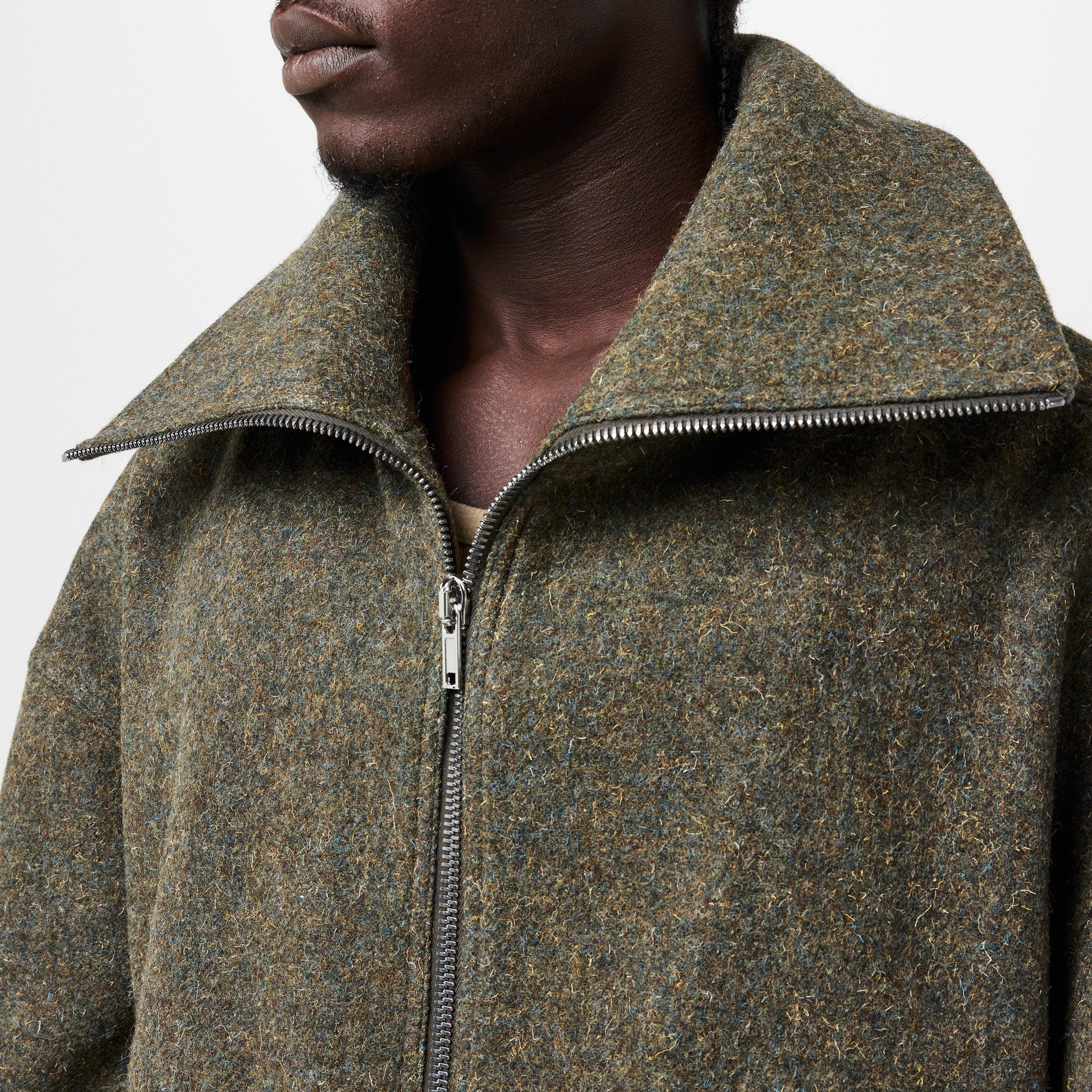 Bosco 25 - Rick Owens - Men's  Structured Draping Black Tailored Fit Overcoat - 5