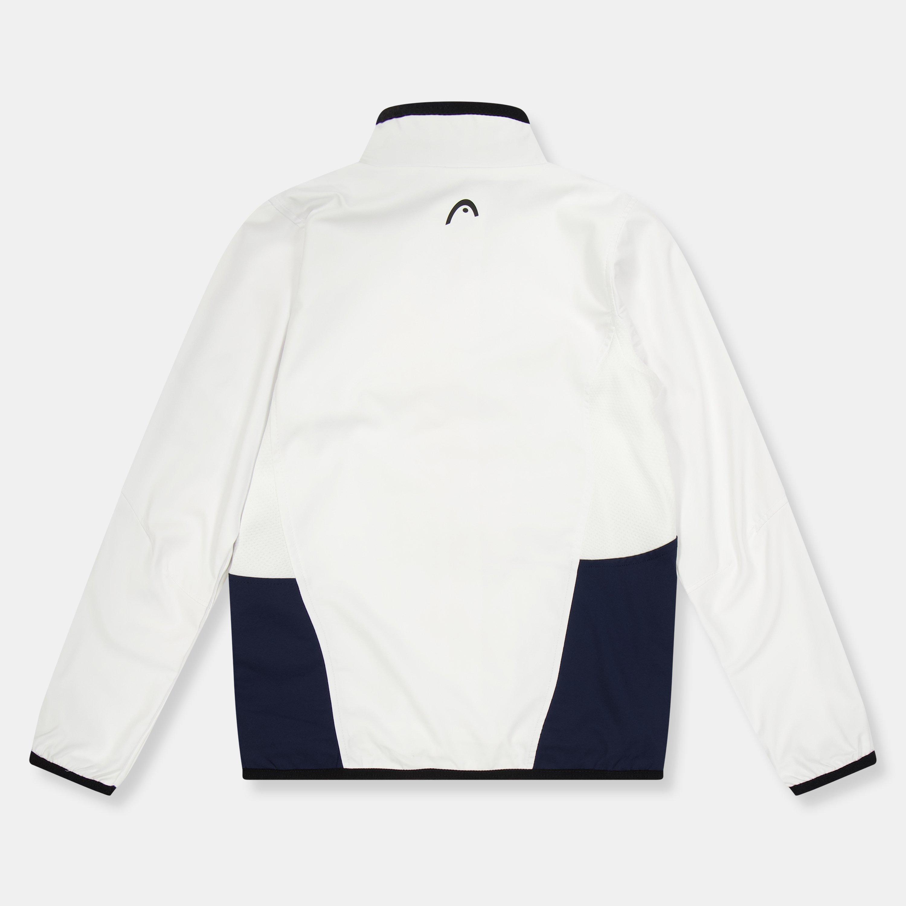 White - HEAD - Club Woven Jacket Juniors - 2