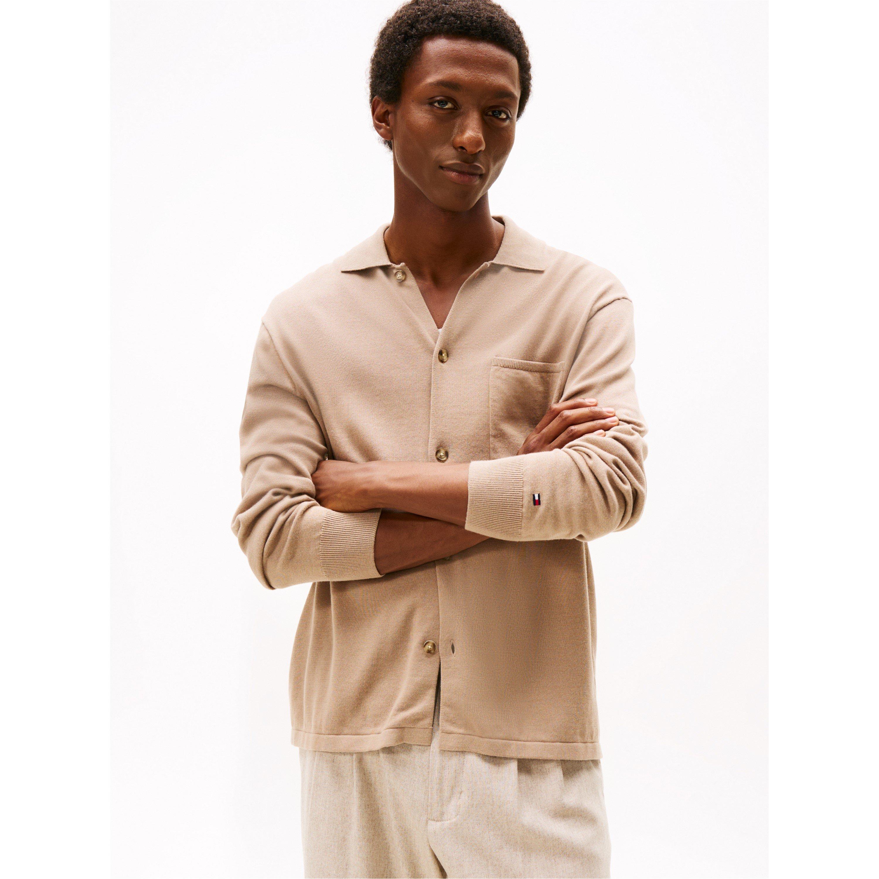 Coast Taupe AFE - Tommy Hilfiger - Men's Cotton Overshirt - 2