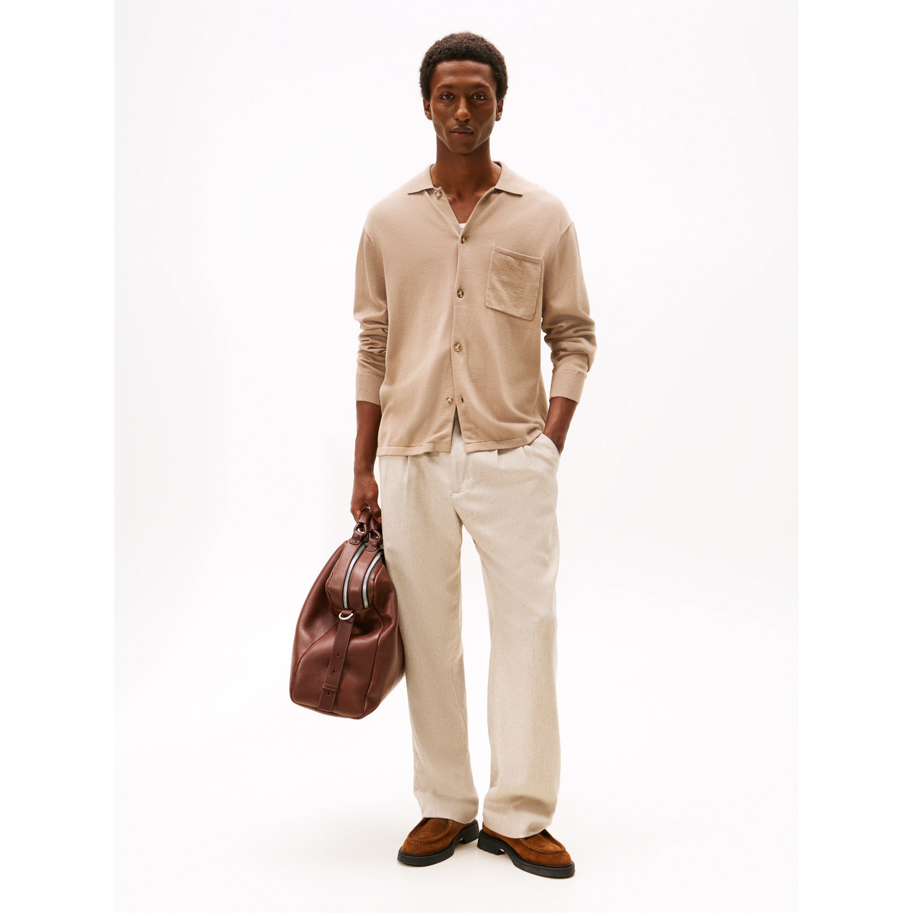 Coast Taupe AFE - Tommy Hilfiger - Men's Cotton Overshirt - 4